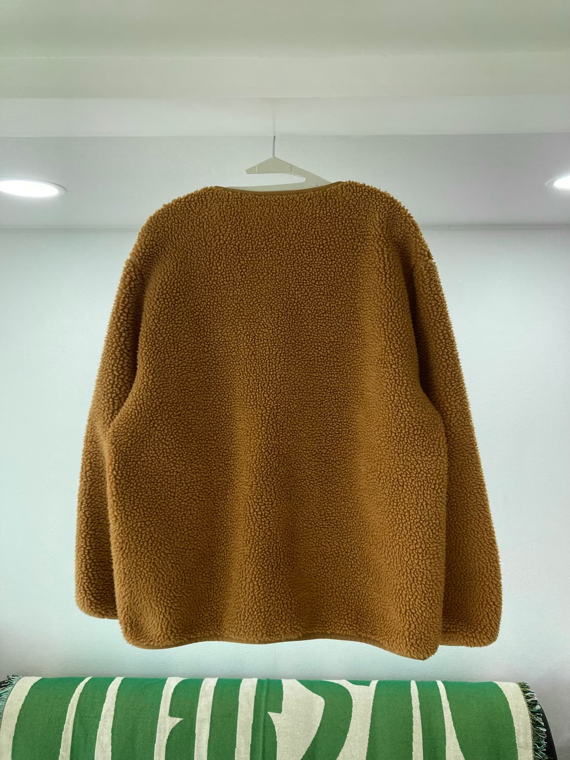 UNIQLO U 유니클로 U 플리스 뽀글이 후리스 v넥 집업 상품이미지2