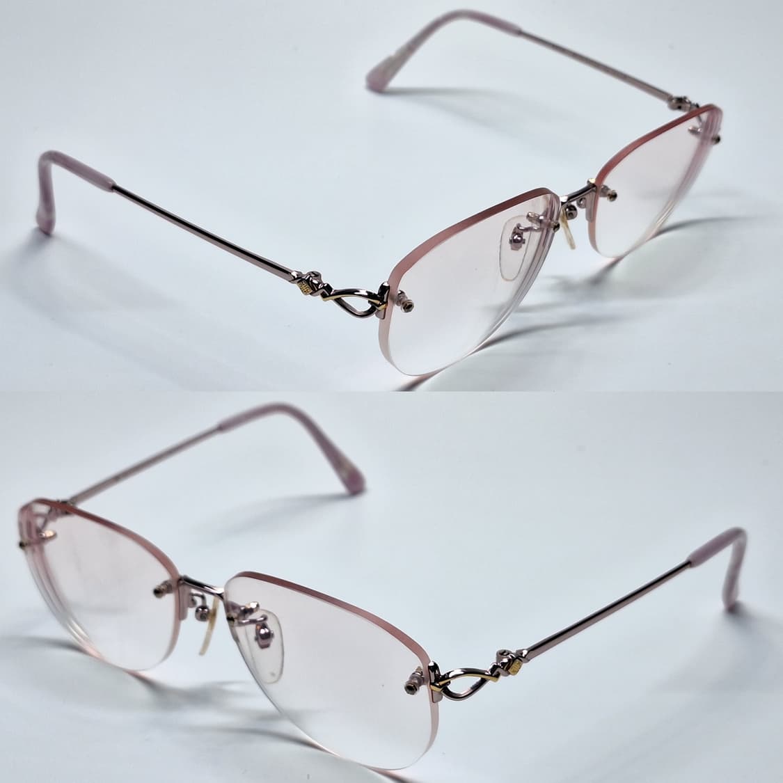 지방시 GIVENCHY E544 12KGF 금장 무테 안경테/일제 명품  상품이미지7