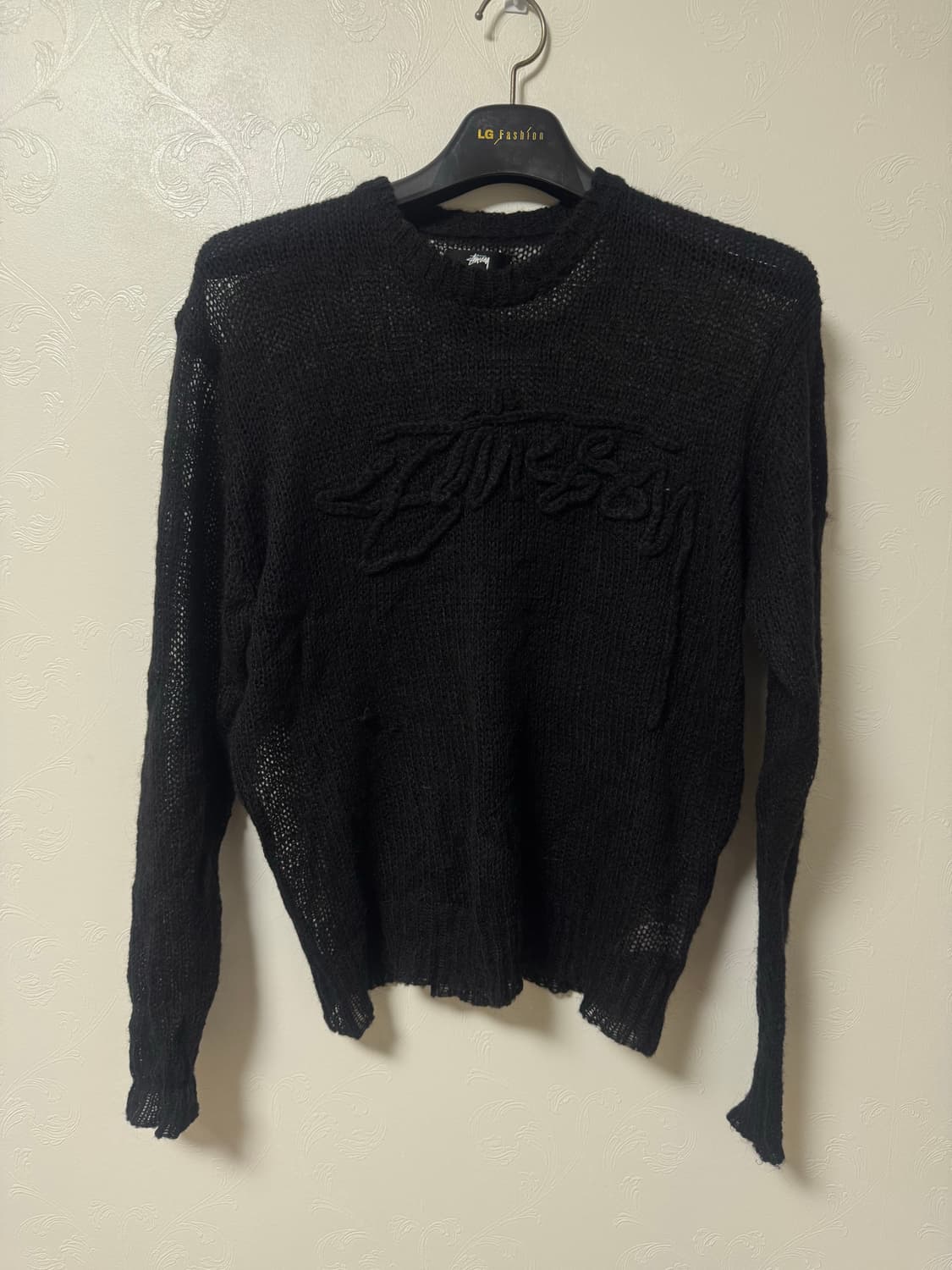 스투시 루즈 니트 로고 스웨터  상품이미지1