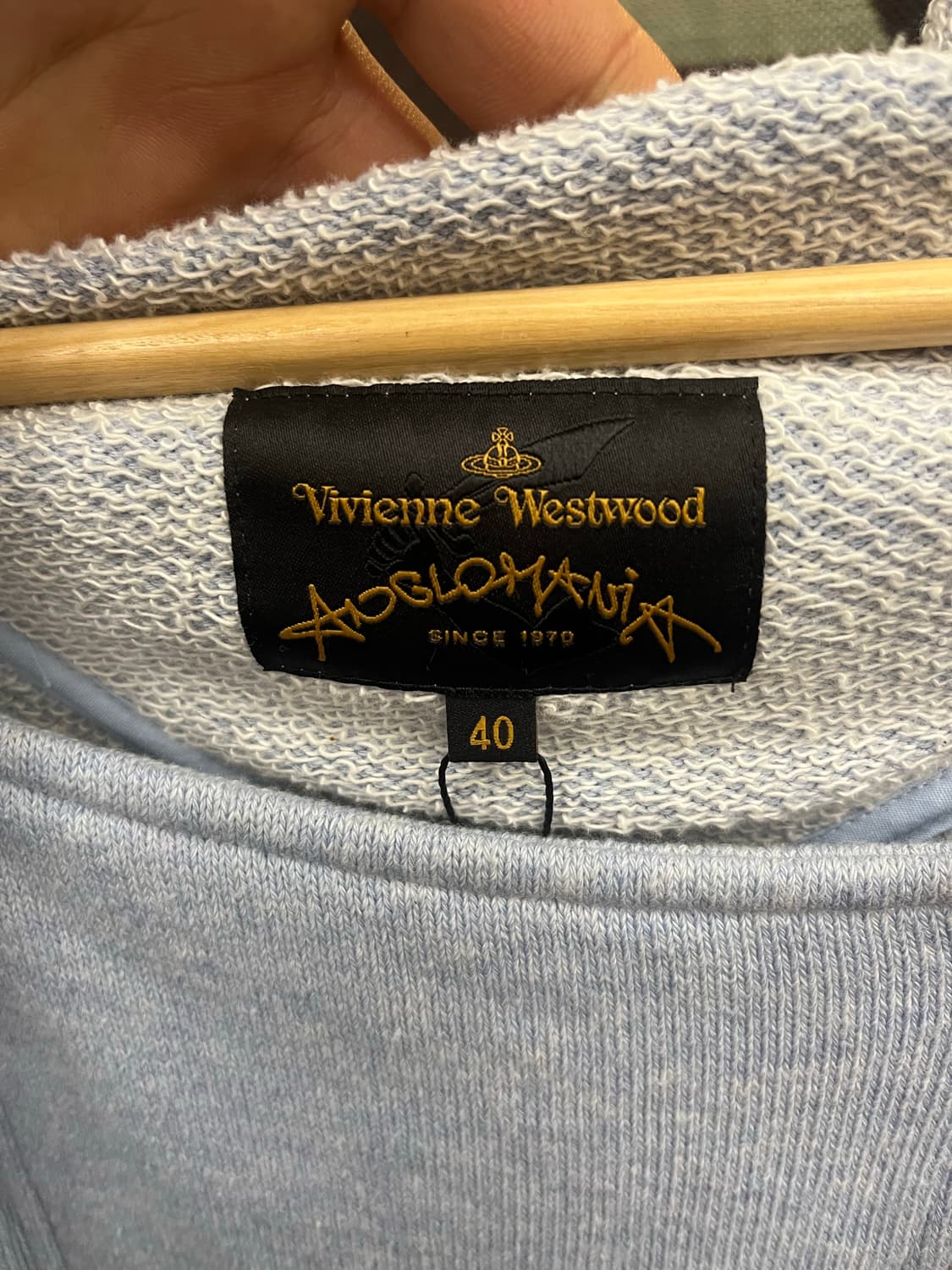 비비안웨스트우드 앵글로 매니아 비대칭 후드 베스트 #csz668 상품이미지6