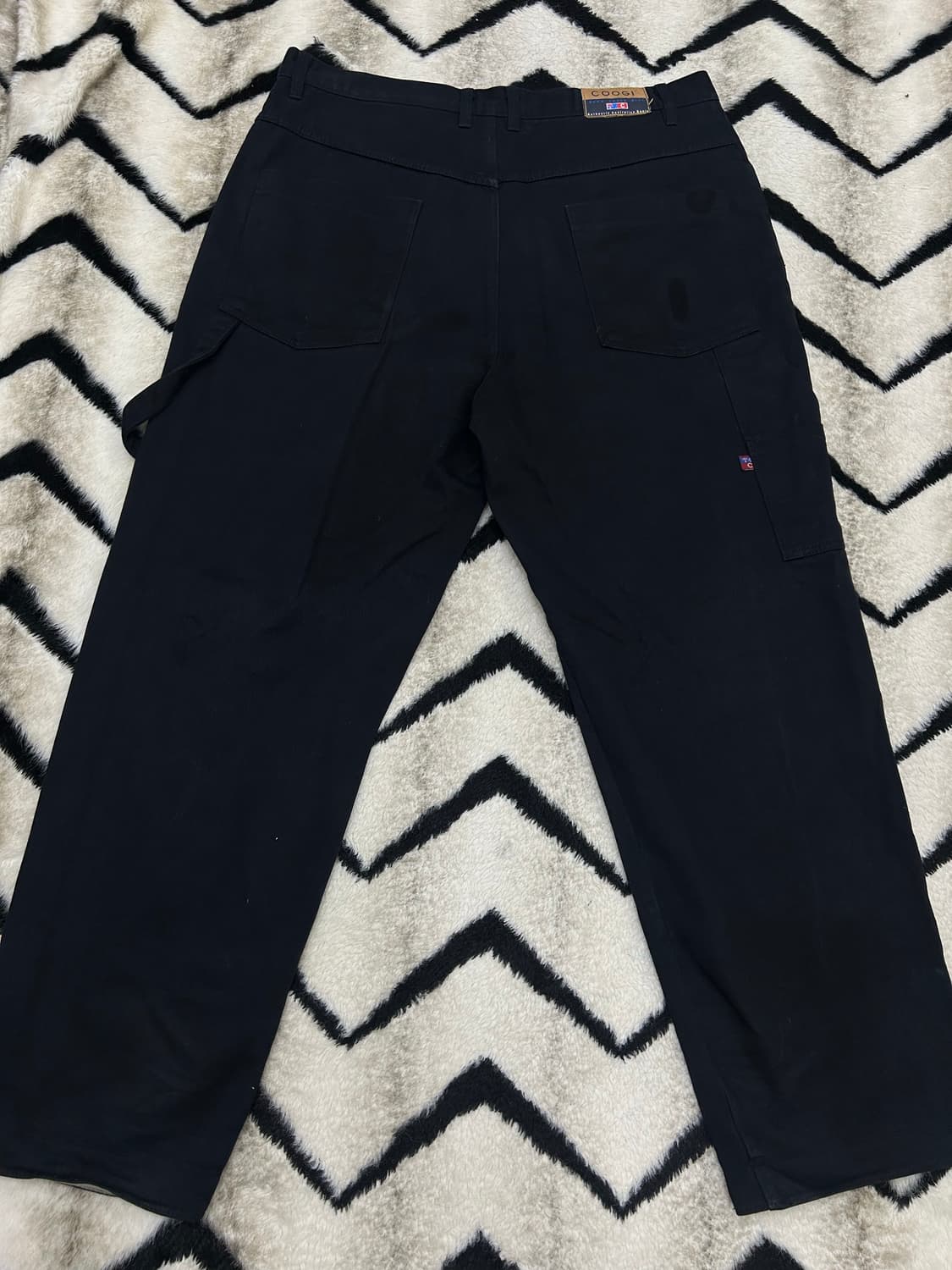 [40]쿠지 올드스쿨 카펜더 데님 팬츠/블랙 상품이미지2