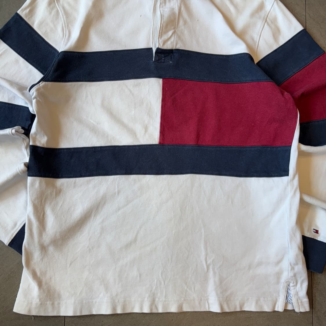 타미힐피거 정품 럭비 티셔츠 상품이미지4