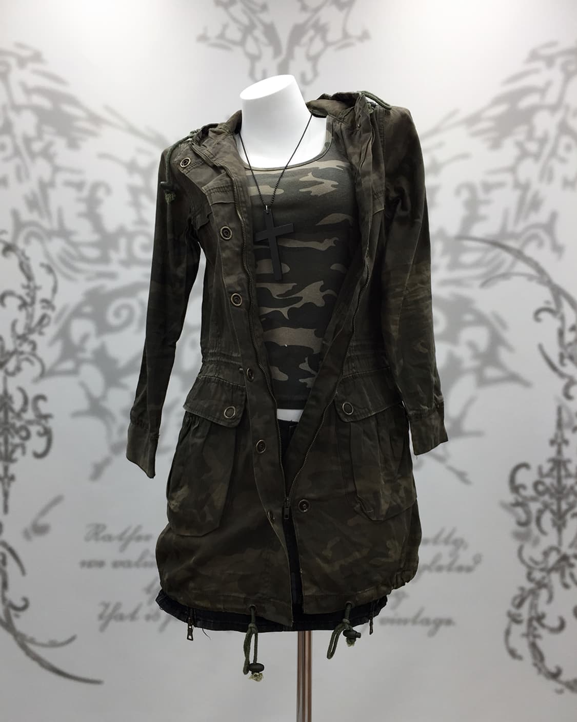 00's Camo Field Utility Hoodie Jacket 상품이미지1