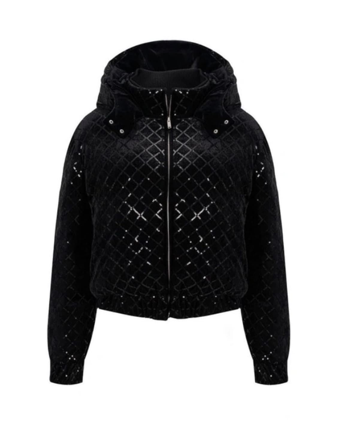 더로랑 벨벳 시퀸 패딩 상품이미지1