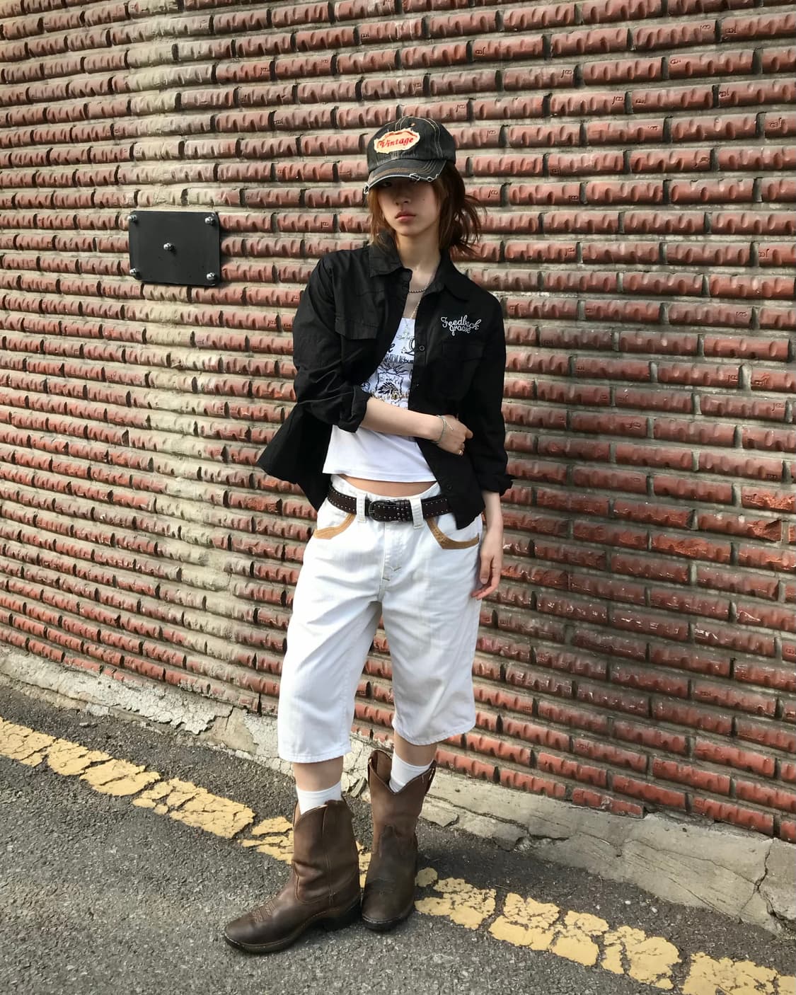 에드윈 화이트 웨스턴 펑크 코디 세트 상품이미지1