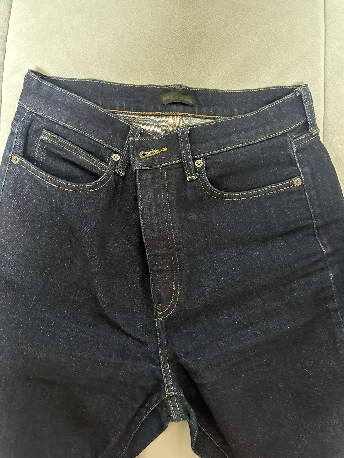 유니클로 여성 부츠컷 청바지 27인치 상품이미지2