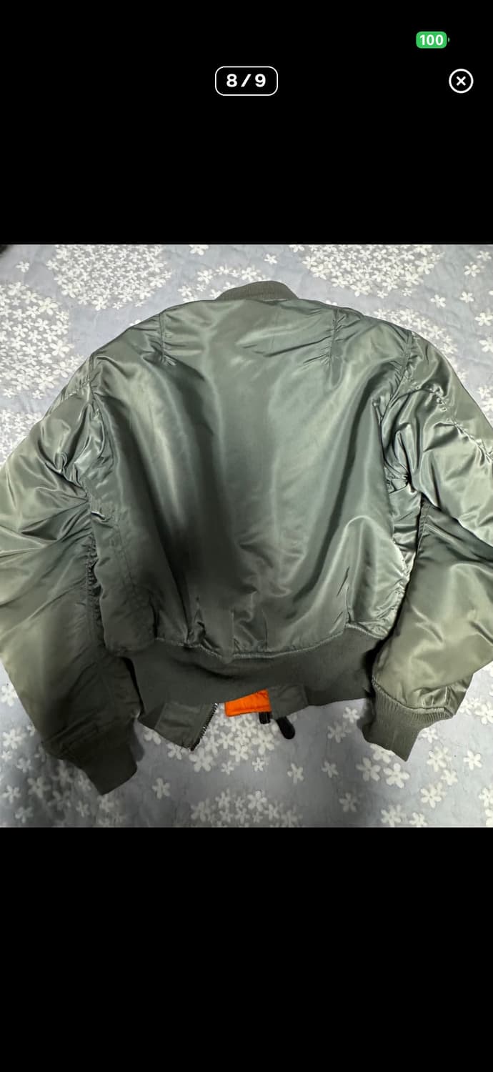 교환)알파인더스트리 ma-1 1968 정밀복각 교환원합니다 상품이미지5