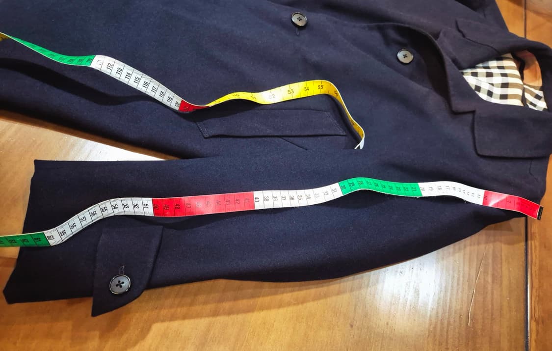 네이비 코트 상품이미지4