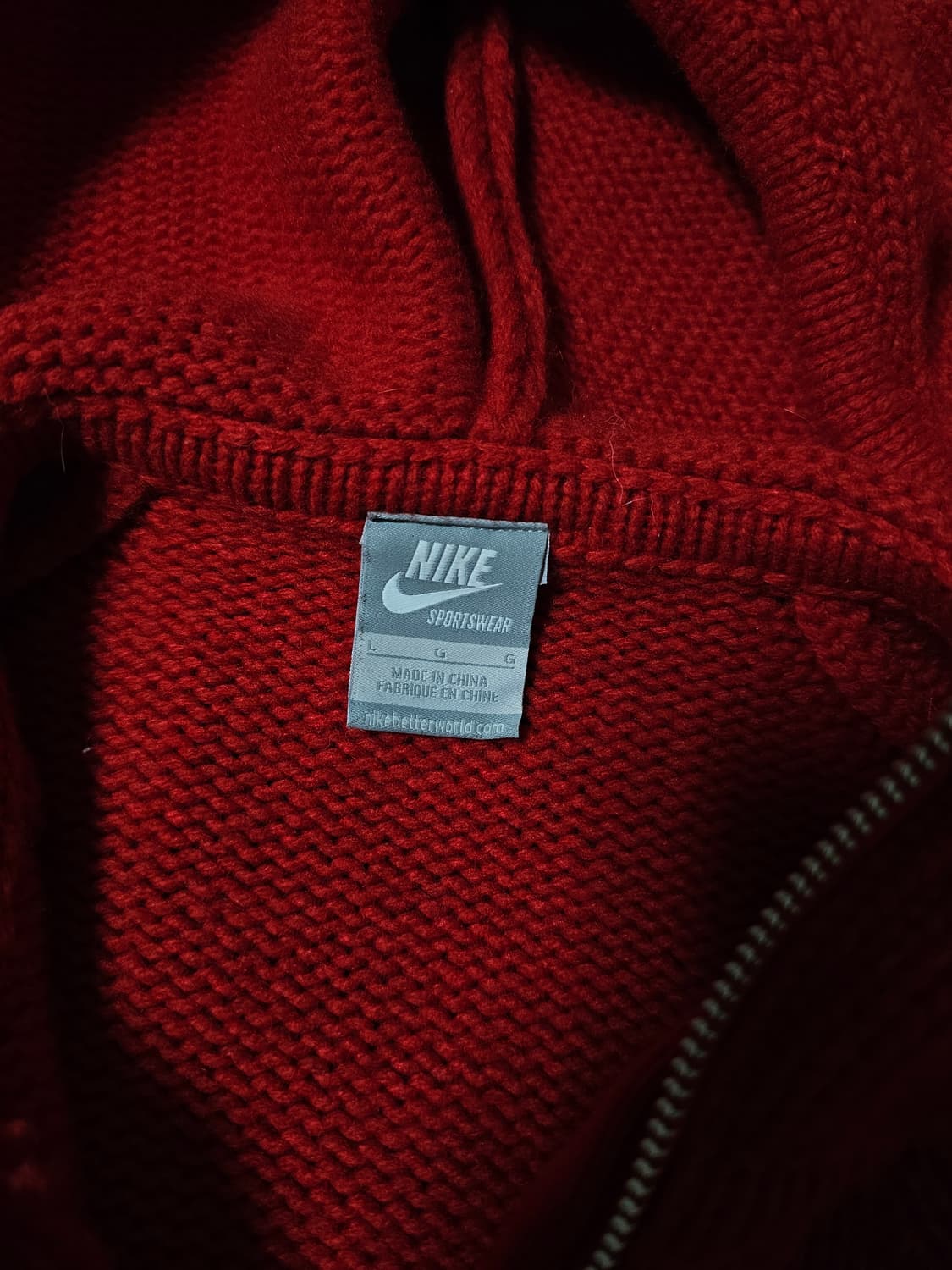 나이키 울니트 후드집업 상품이미지2