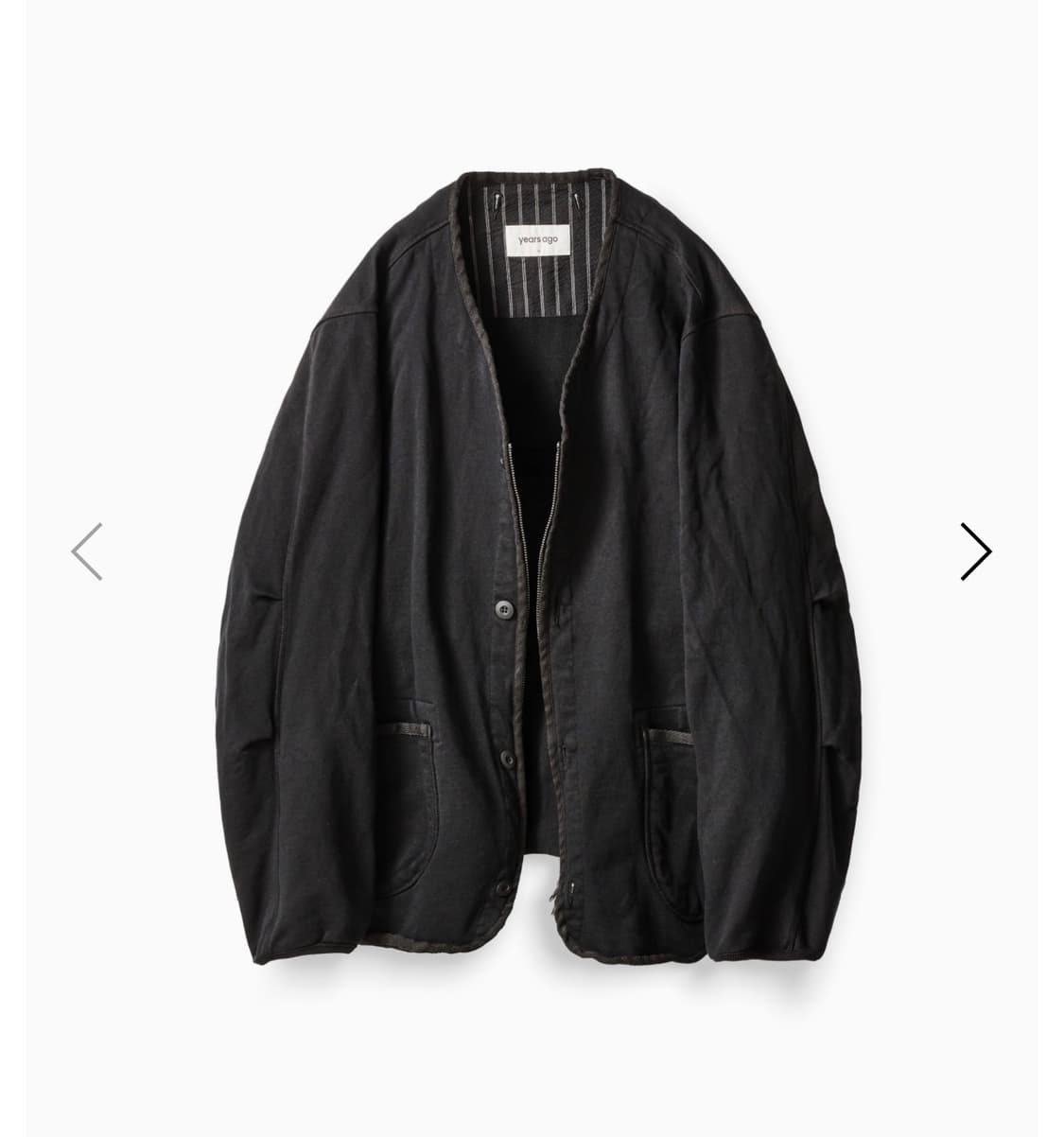 이얼즈어고 코튼 카라리스 라이너 자켓 m 상품이미지1