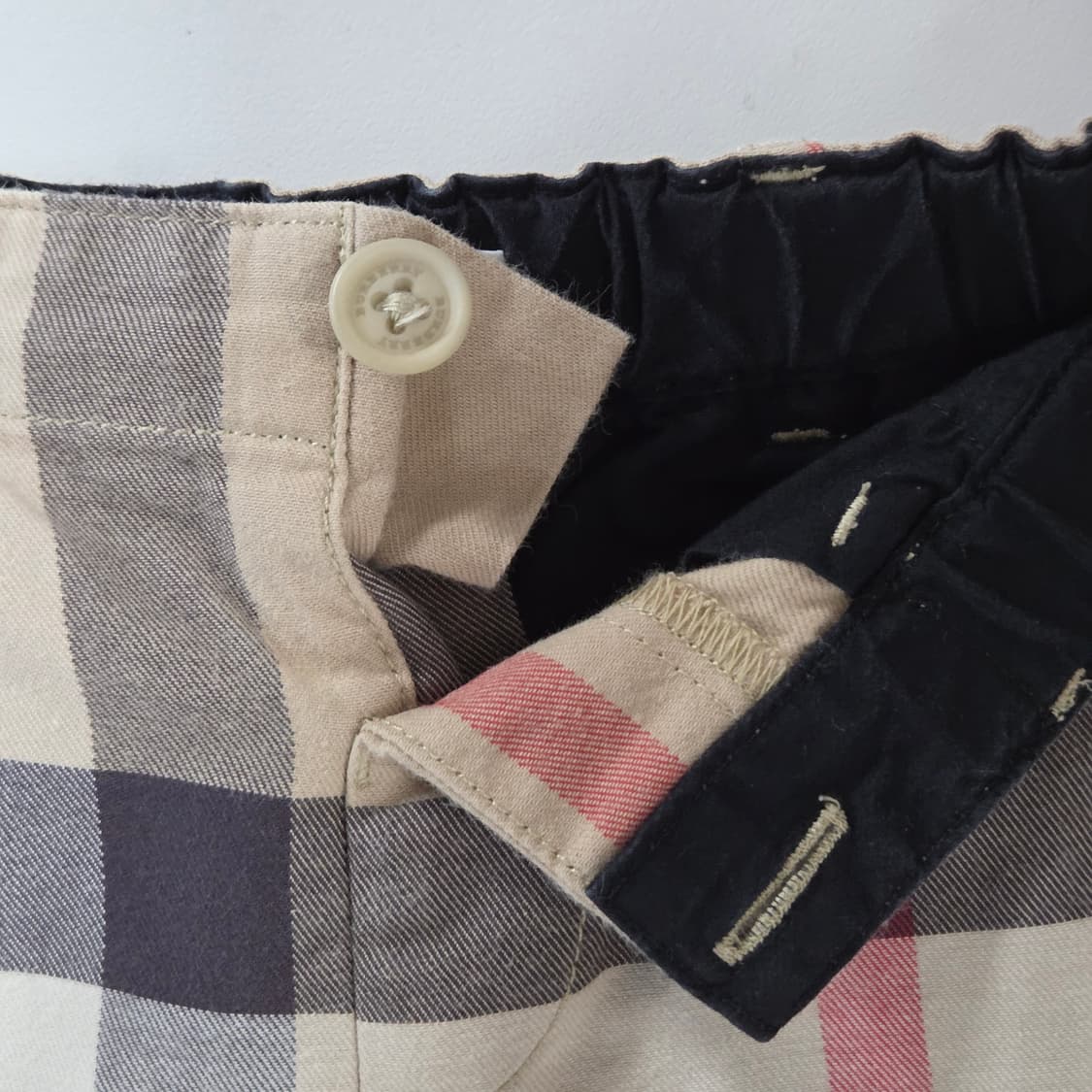 버버리 키즈 노바체크 반바지 80/47 상품이미지4