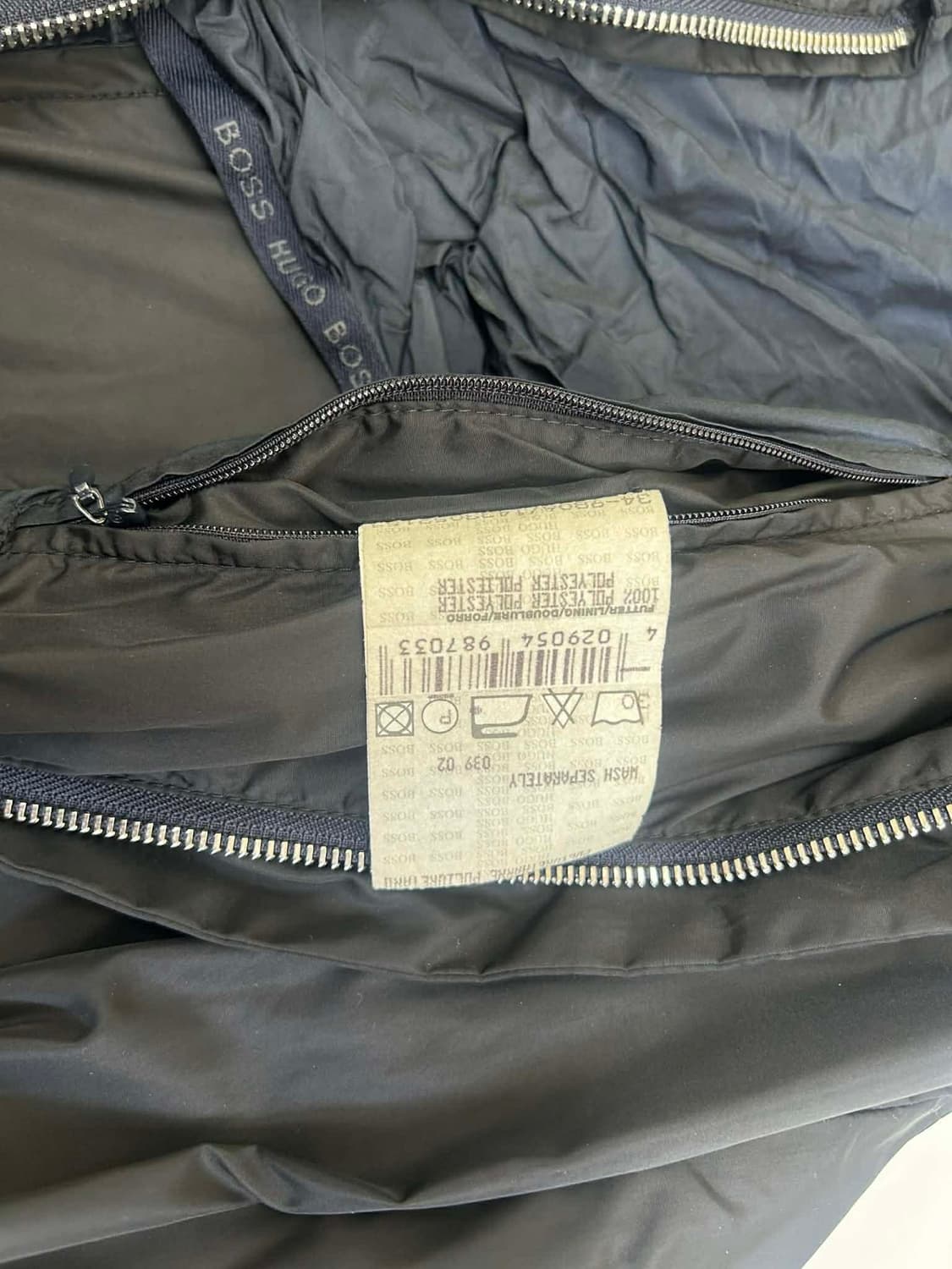 [50] 휴고 보스 경량 나일론 집업 자켓 상품이미지4