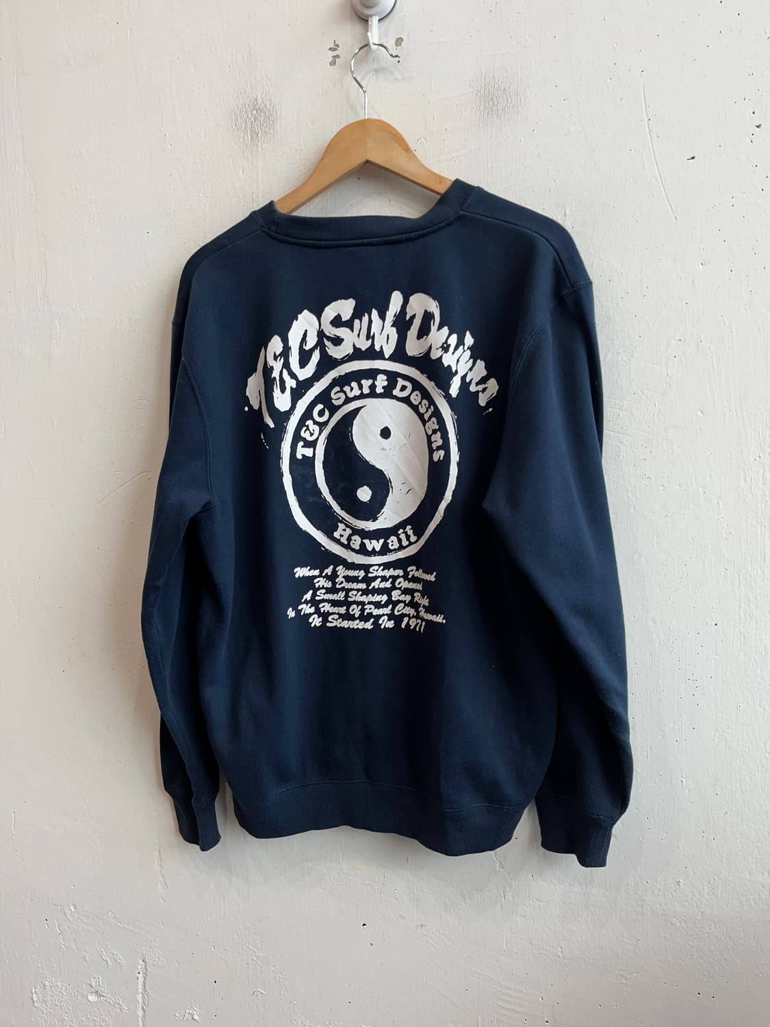 T&C Surf Design 맨투맨 스웻셔츠 네이비 L 상품이미지1