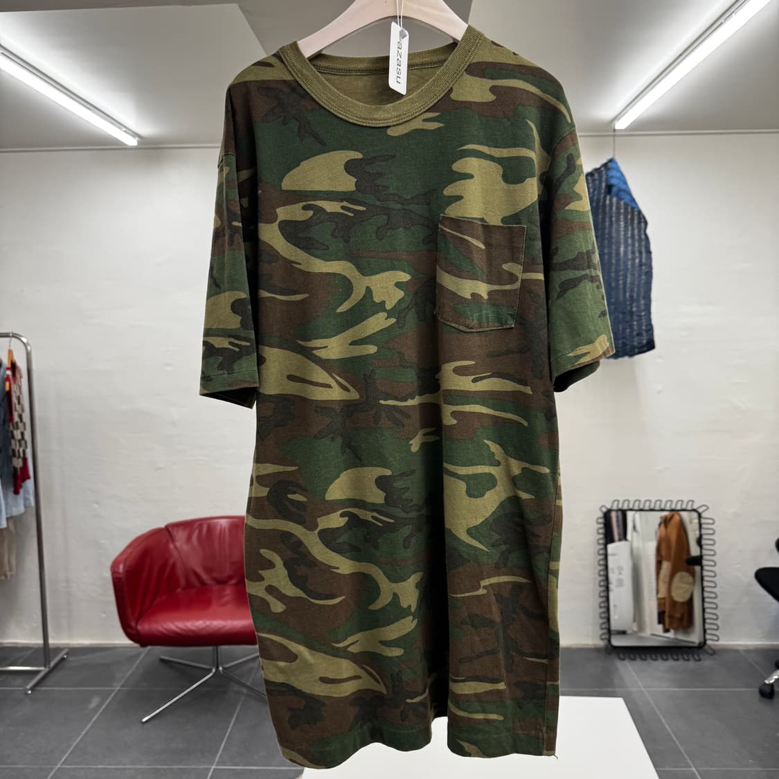 90‘s Woodland Camo Pocket T-shirts 상품이미지1