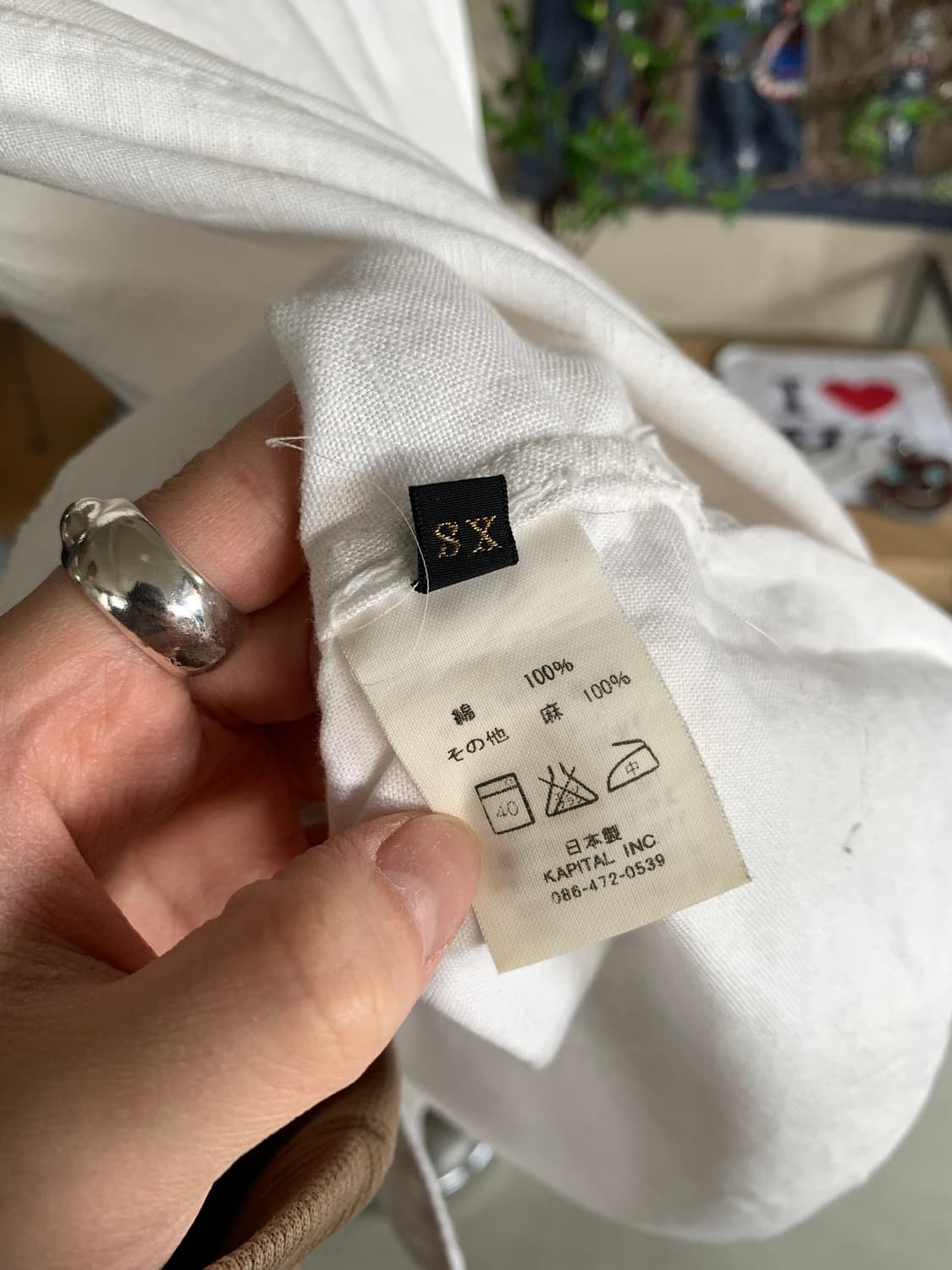 Kapital 캐피탈 버튼 디테일 셔츠 상품이미지6