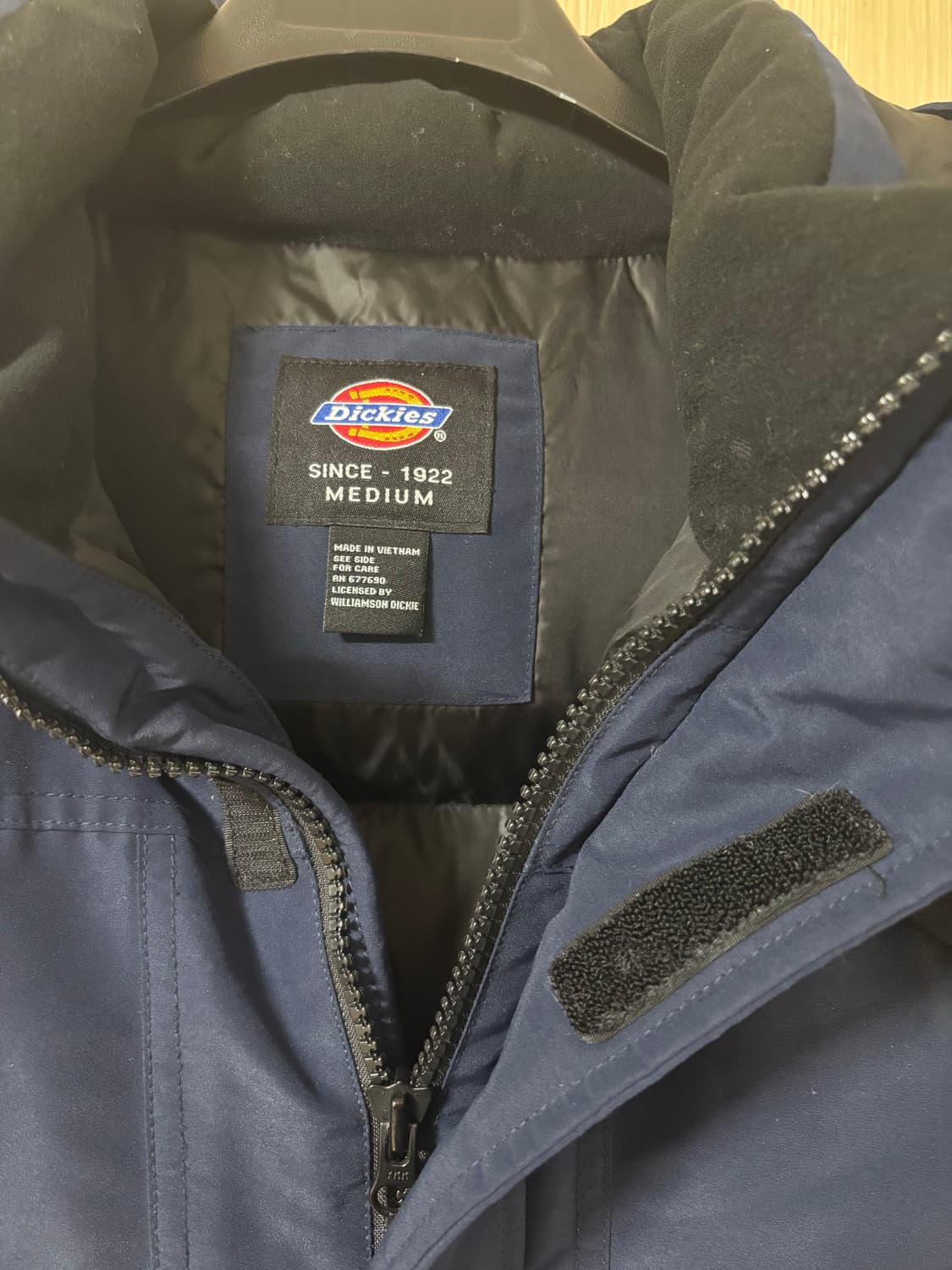 디키즈 네이비 패딩 점퍼 상품이미지3