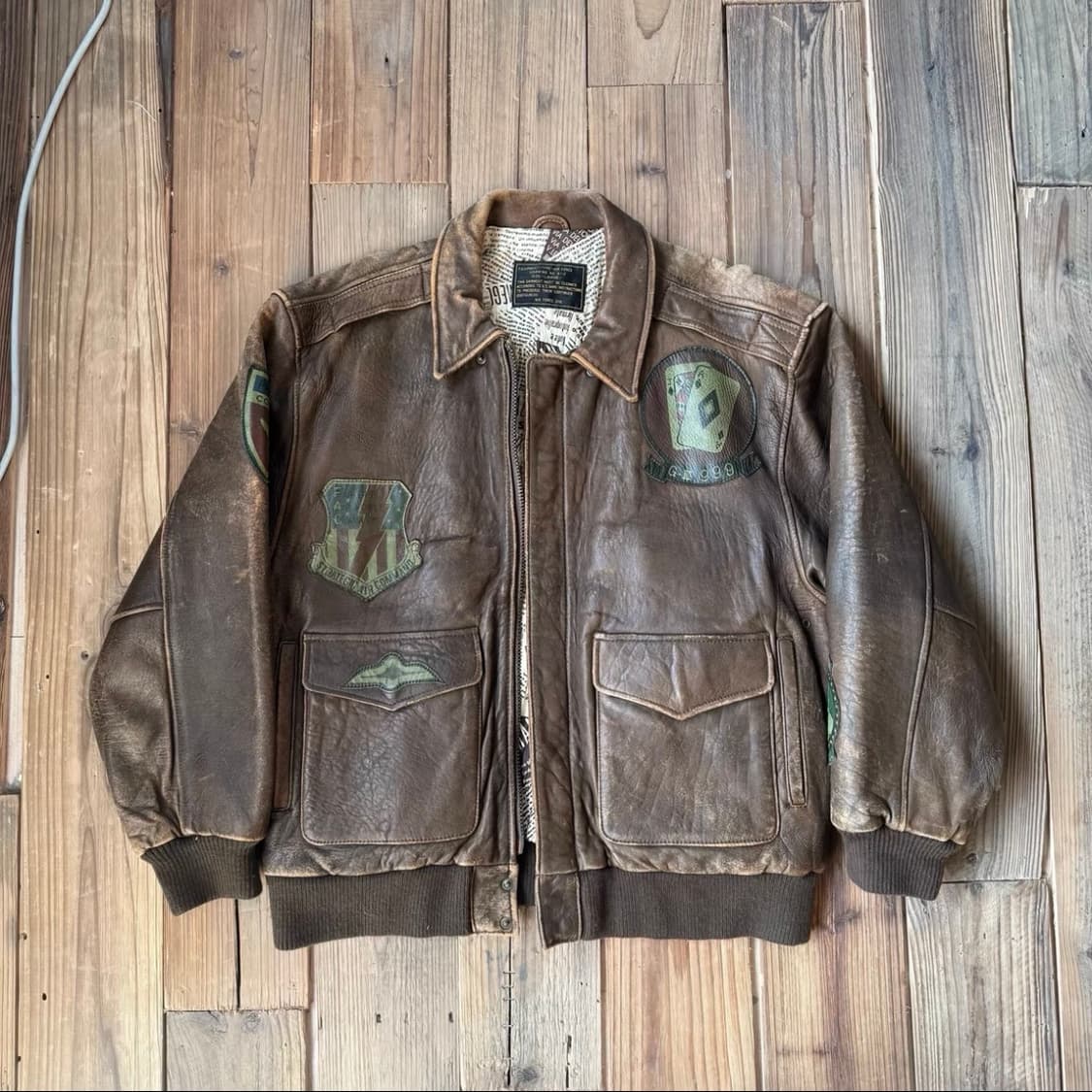 [Vintage Air Force] 재팬 메이드 A-2 자켓 상품이미지1