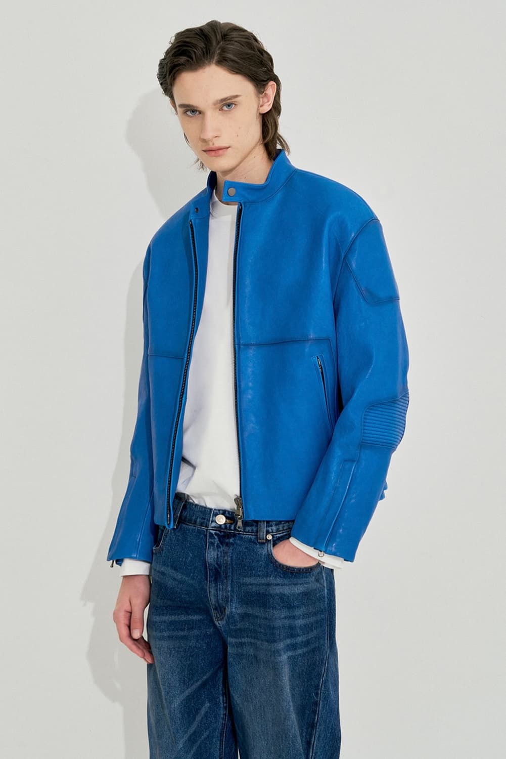 시스템옴므 램스킨 바이커  상품이미지1