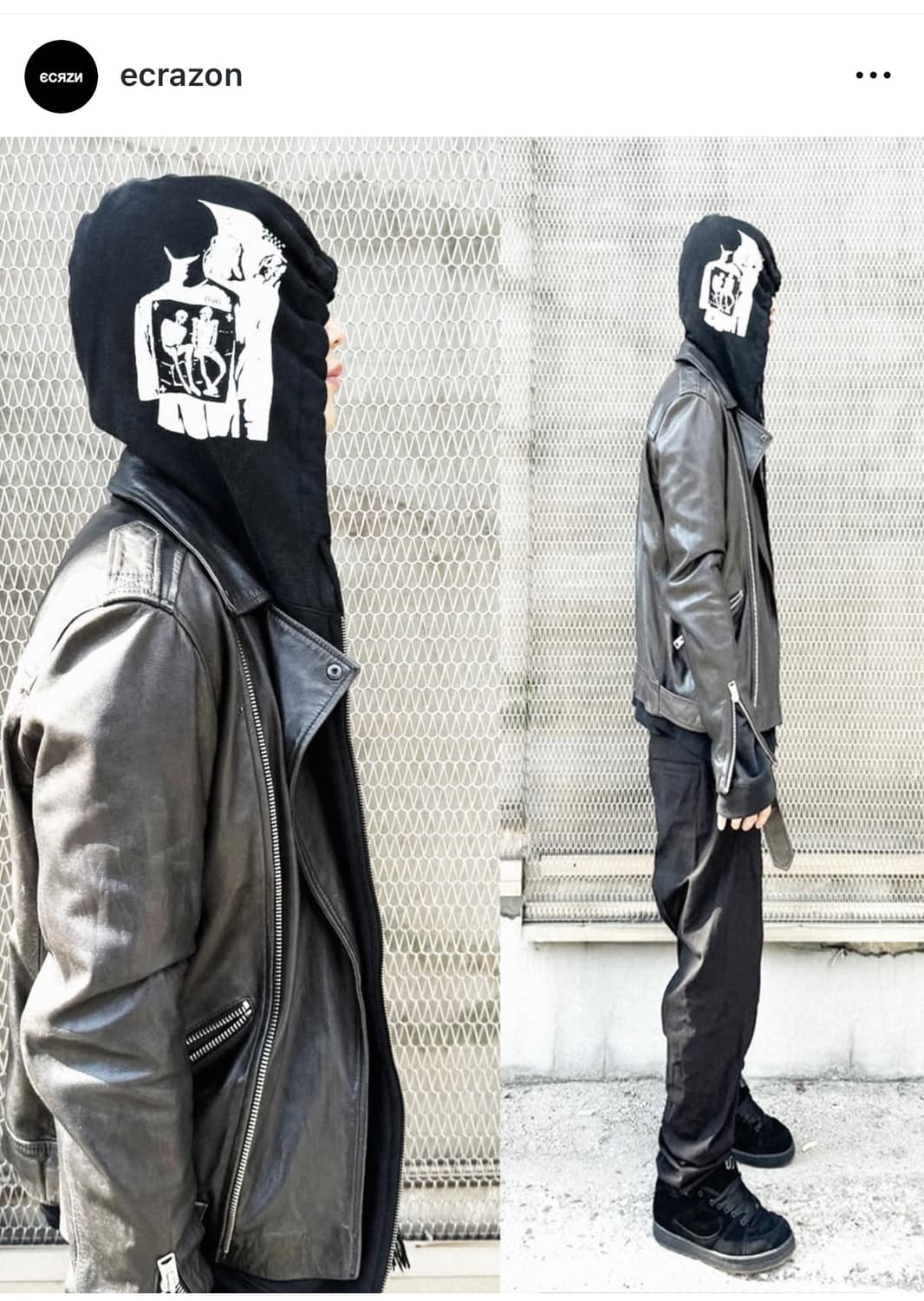 에크라손 후드집업 상품이미지1