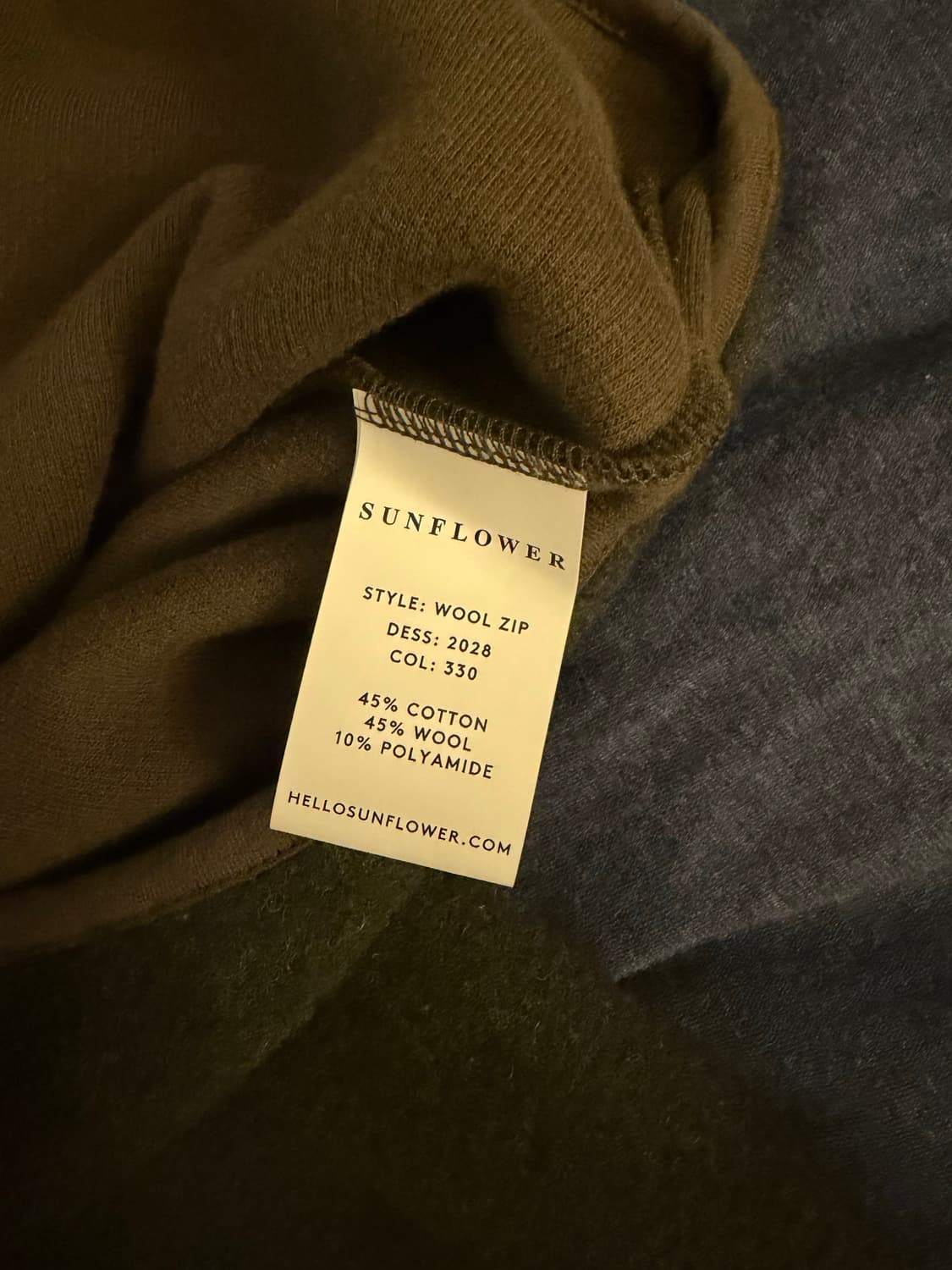 선플라워 하프집업  상품이미지4