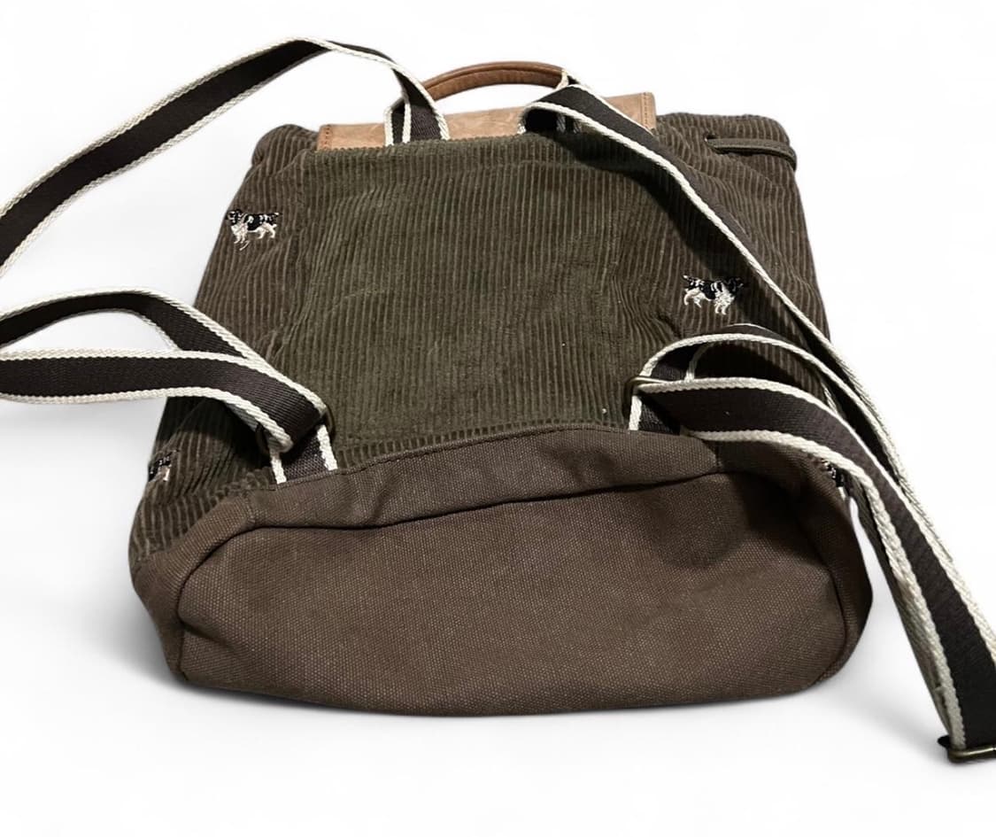 엘엘빈 빈티지 코듀로이 강아지 백팩 24x28 상품이미지2