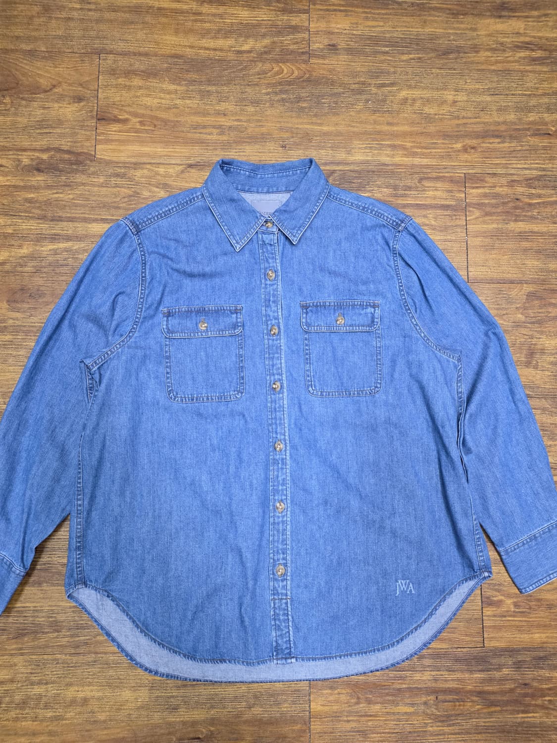 유니클로  jw앤더슨 여성 청남방 상품이미지1