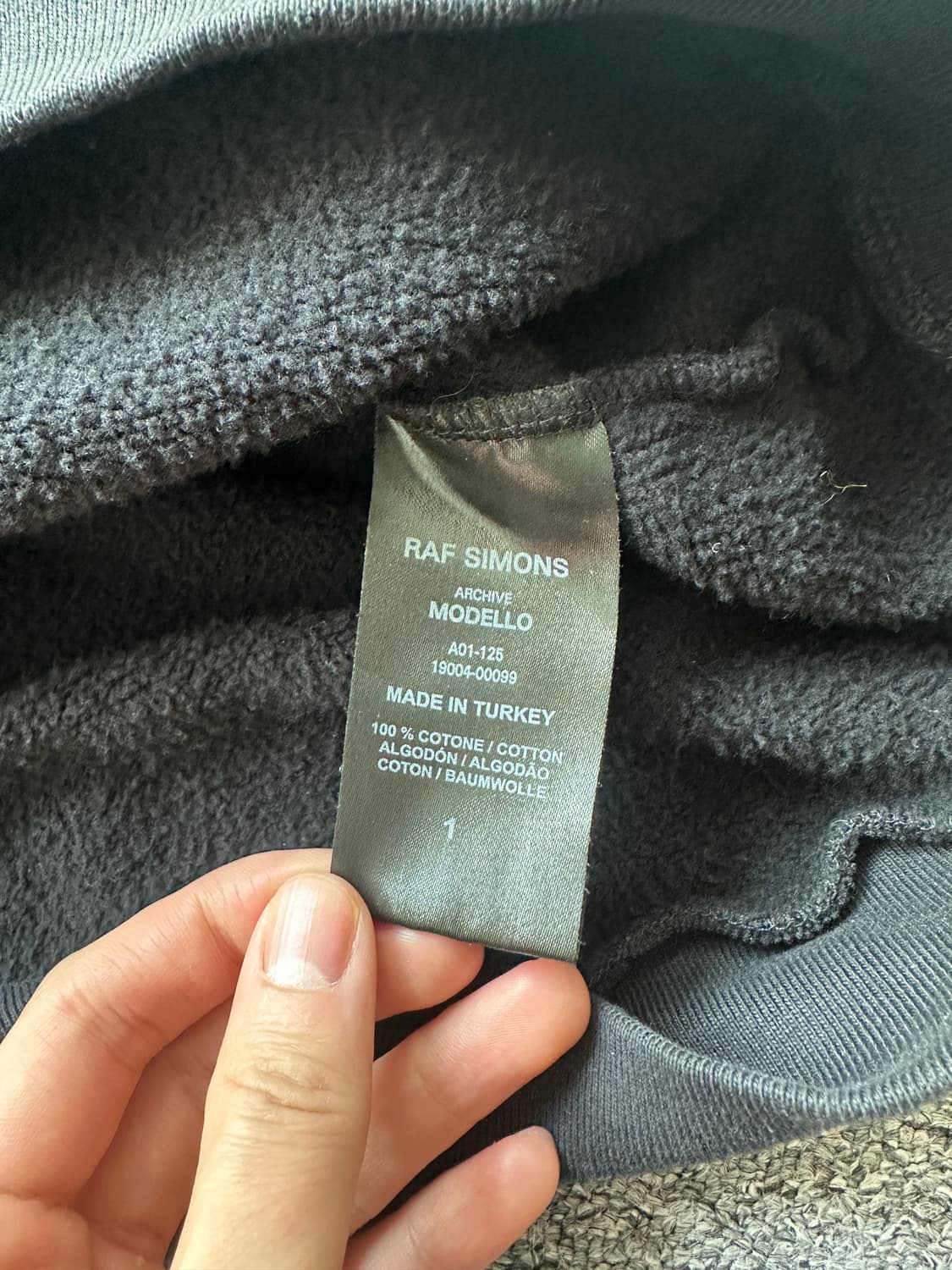 [1] 라프시몬스 앤트워프 후드 리덕스 상품이미지4