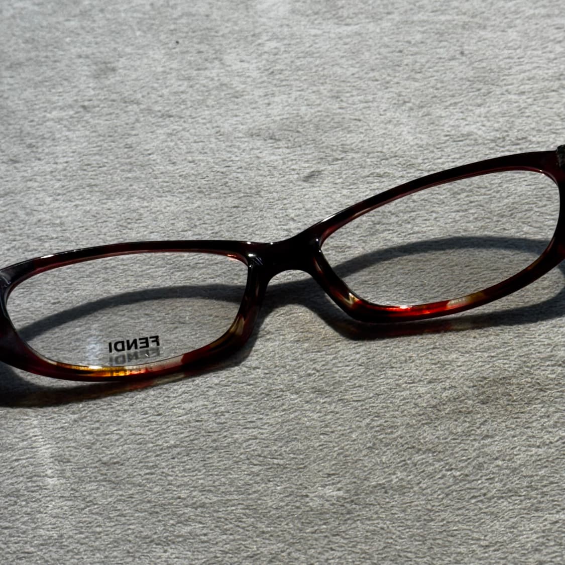 FENDI 펜디 긱시크 y2k 안경 톨토이즈 (OS) 상품이미지7