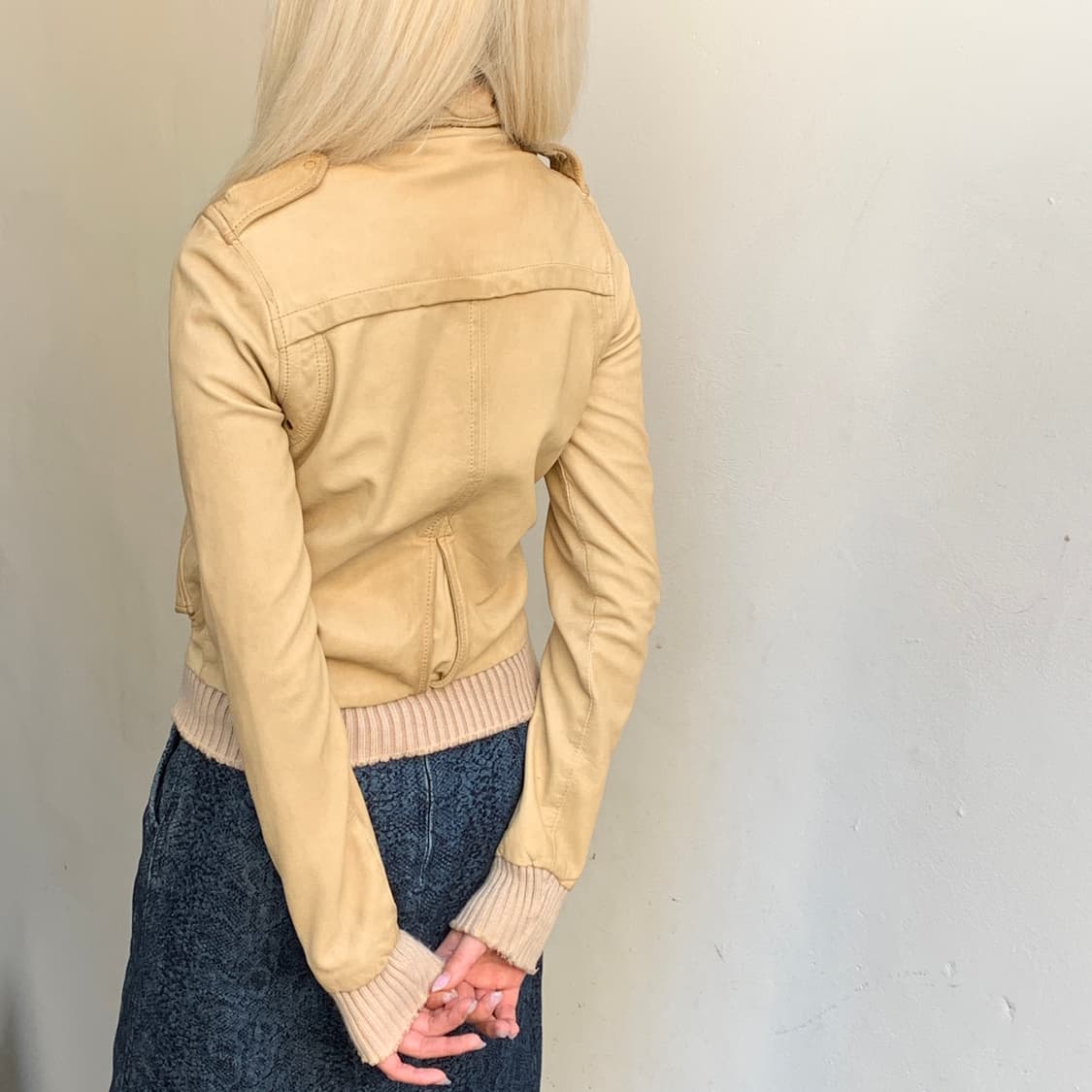 조르지오 브라토 램 레더 자켓 상품이미지4