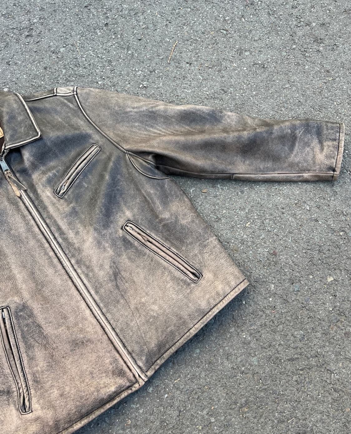 90s 빈티지 리바이스 싱글 레더자켓 상품이미지5
