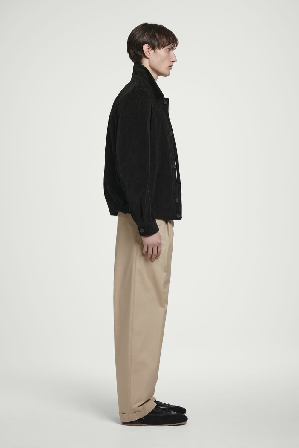 코스 릴랙스드 코튼 코듀로이 오버셔츠 상품이미지3