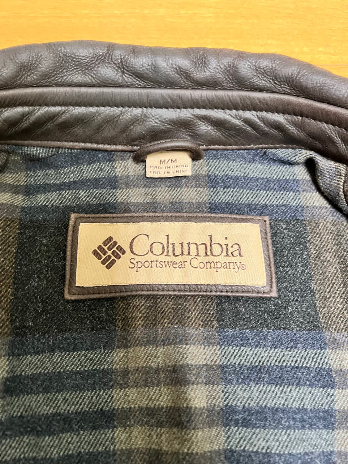 Coulmbia Leather jacket XL 상품이미지4