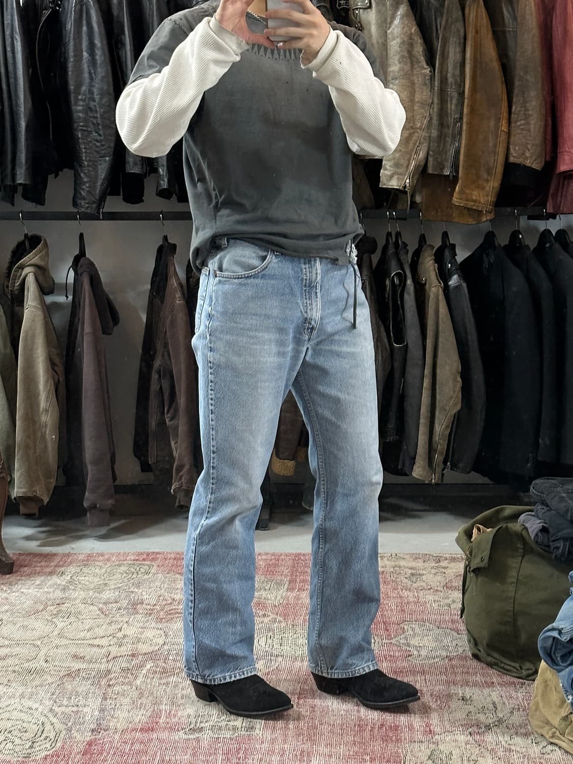 댄포스트 스웨이드 카우보이 웨스턴 부츠 상품이미지2