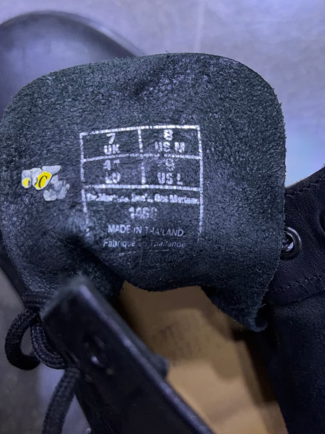 닥터마틴 1460 8홀 워커 부츠 블랙 260 상품이미지8