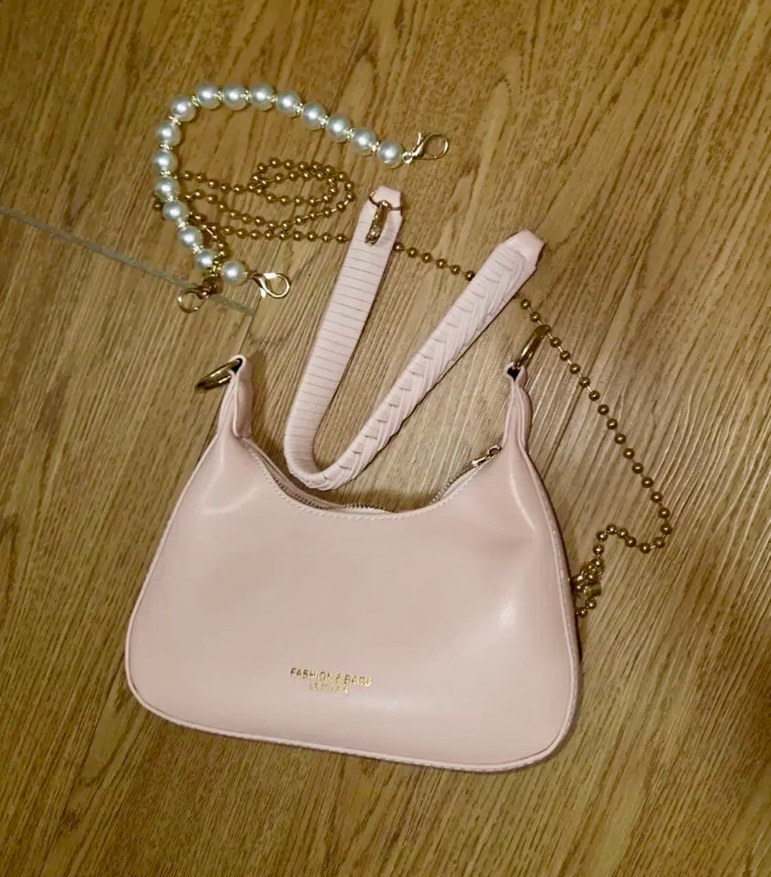 핑크 미니 크로스백 새상품 갸루 양지뢰 모리걸 상품이미지1