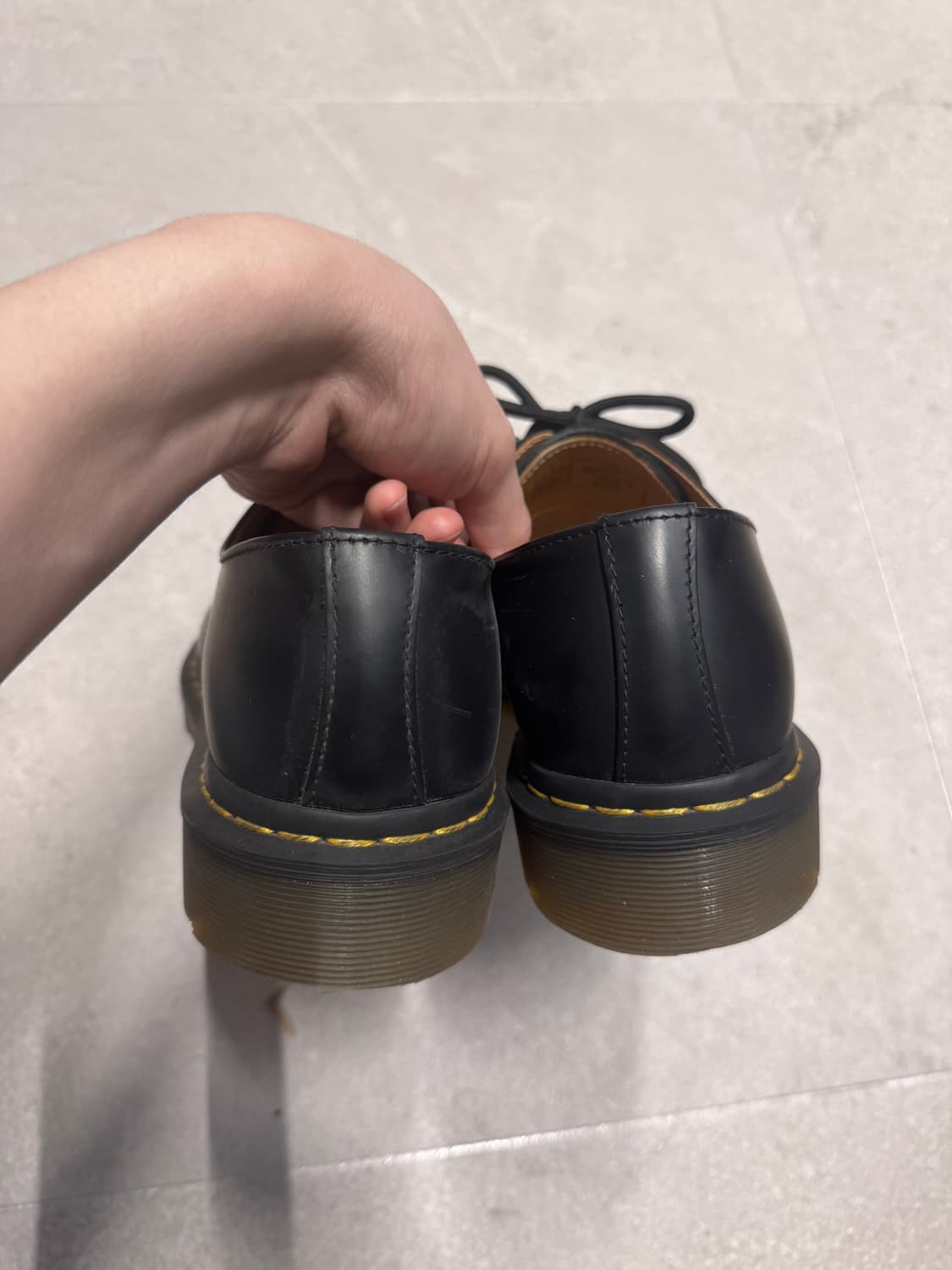 닥터마틴 1461 스무스 블랙 상품이미지5