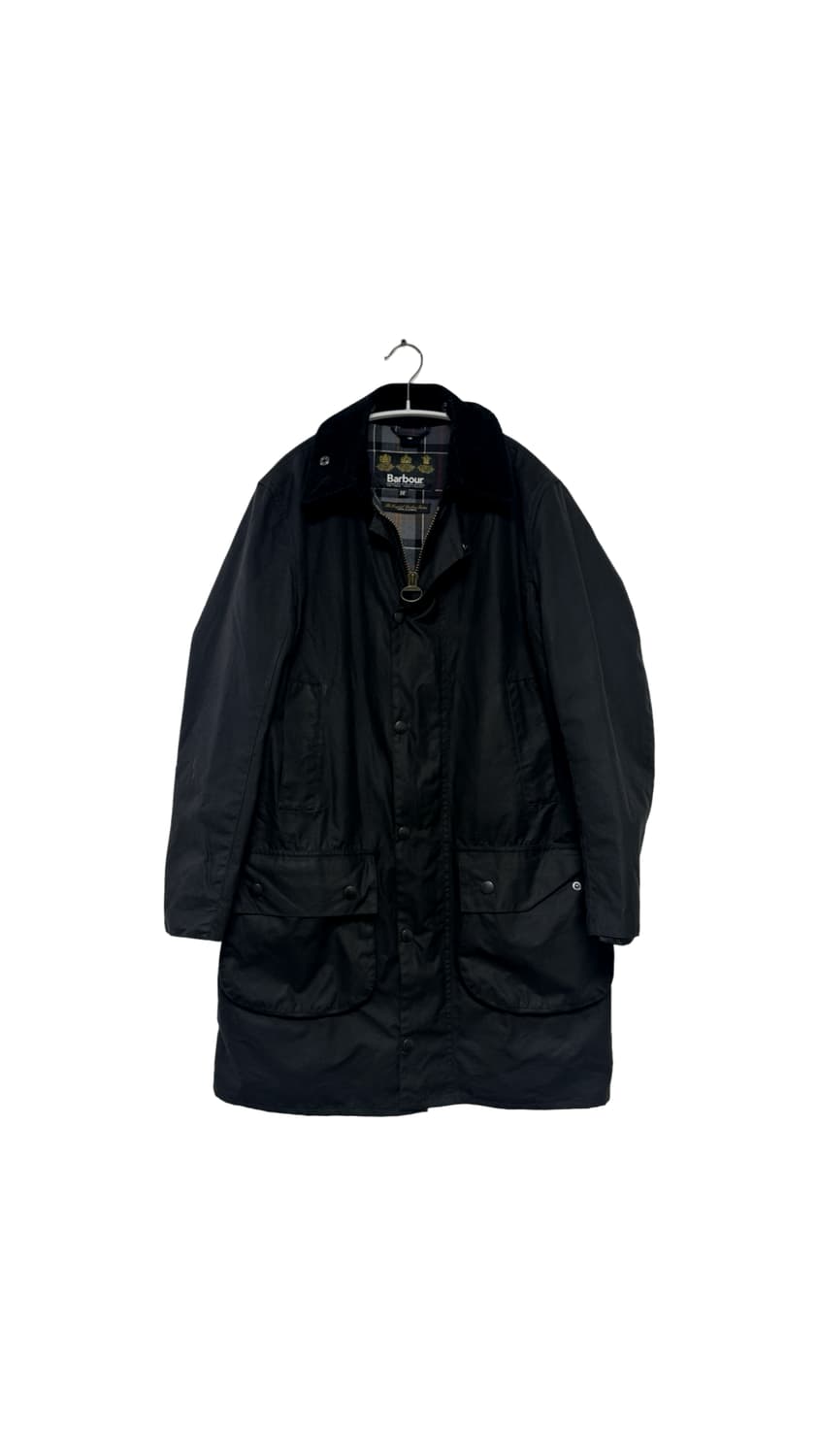 바버 왁스 코튼 코트 상품이미지1