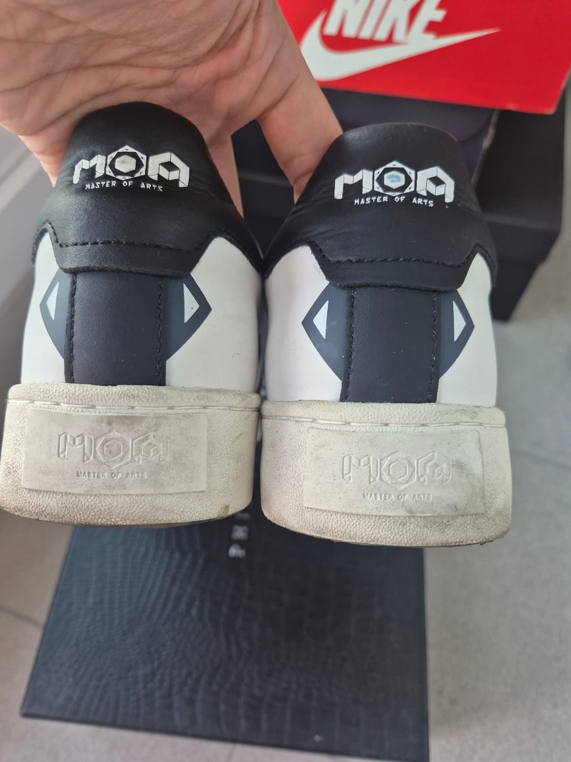 MOA 스트랩 스니커즈 UK8(270~275) 상품이미지2