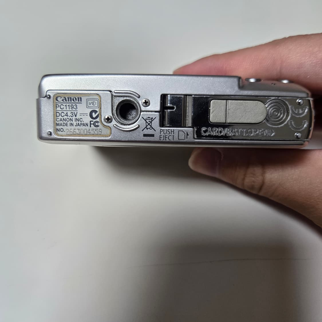 캐논 디지털 익서스 60 은색 카메라 상품이미지6