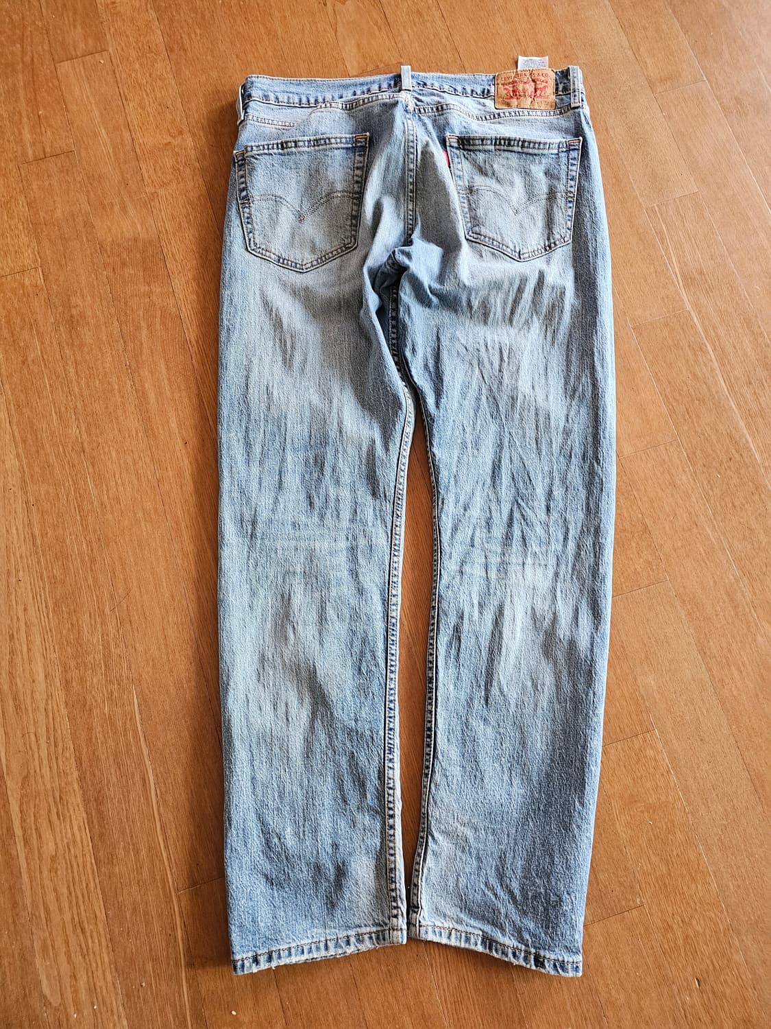 리바이스 502  W34 L32 연청 데님 상품이미지2