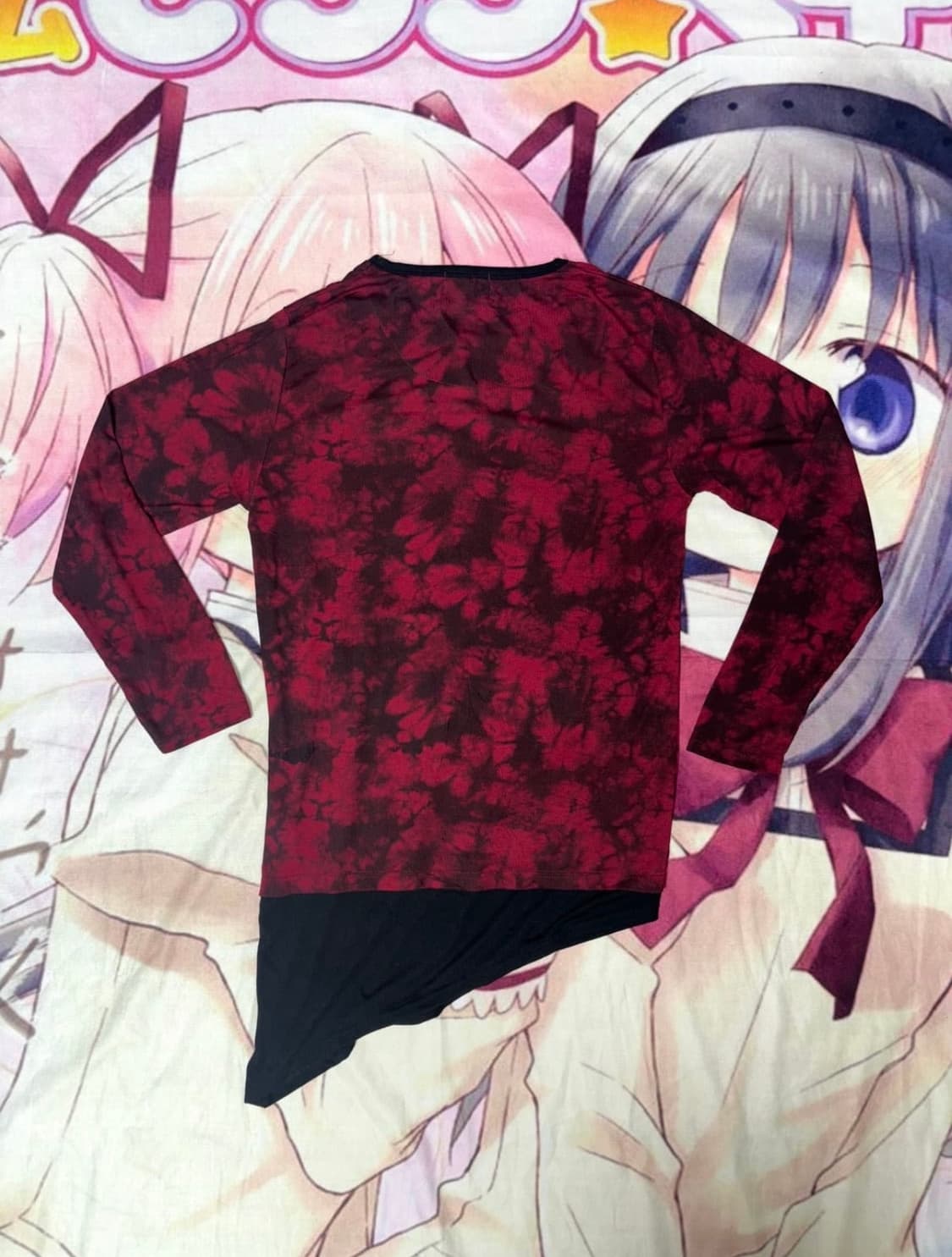 Beaumere 펑크 스컬 비대칭 롱슬리브 상품이미지2