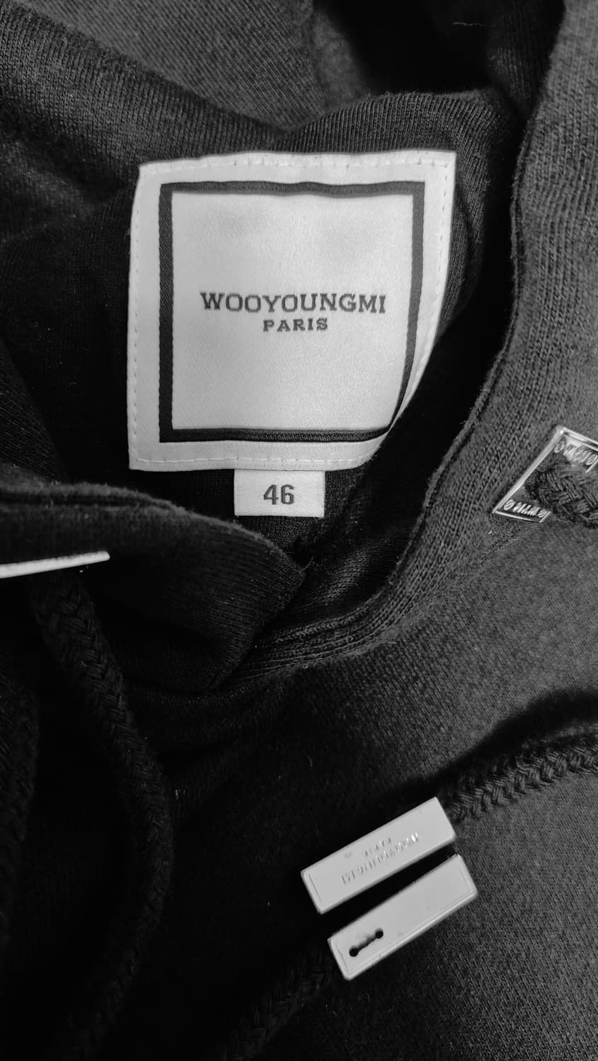 46사이즈 우영미 23 플라워 후드티 상품이미지6