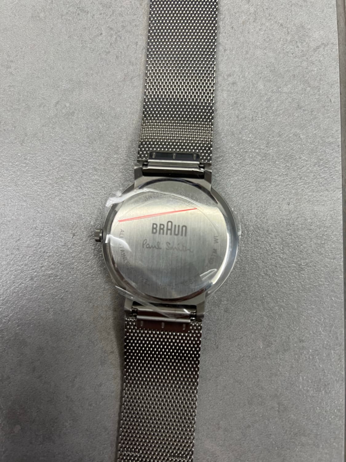 Braun x 폴스미스 손목시계 화이트실버 상품이미지3