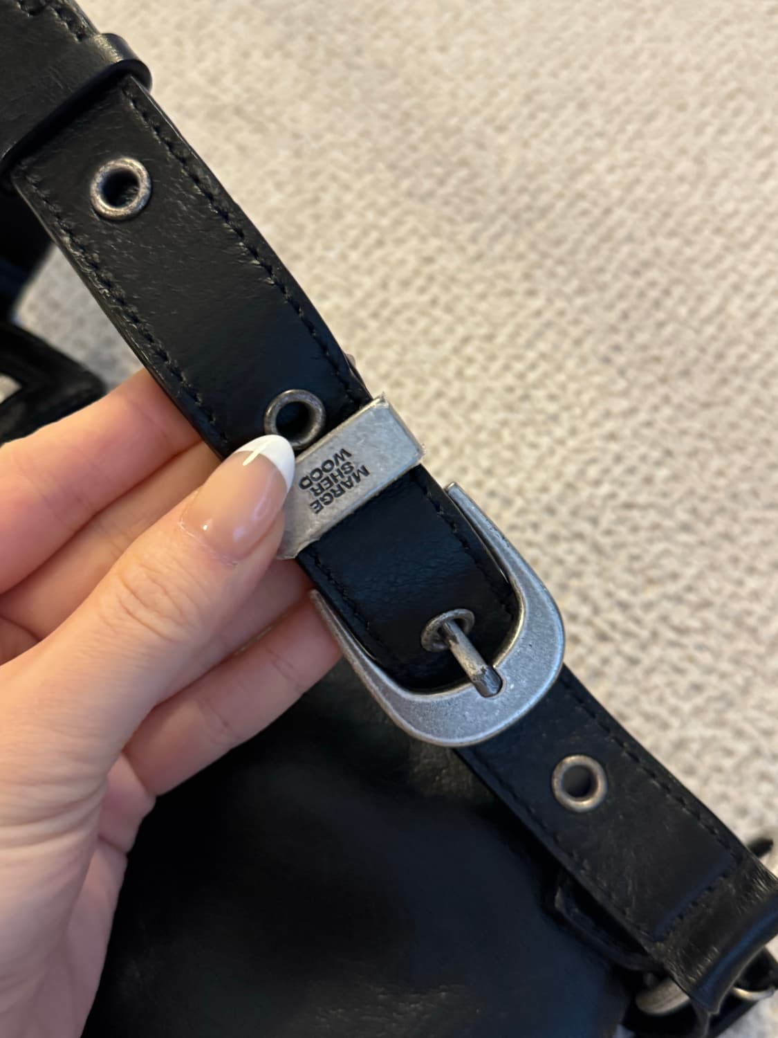 마지셔우드 벨트 미니 숄더백 상품이미지4