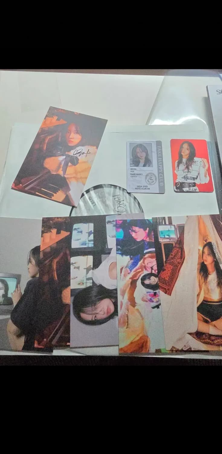 서리 긴밤cd,fake happy lp, ?depacse ohw 일괄판매 상품이미지5