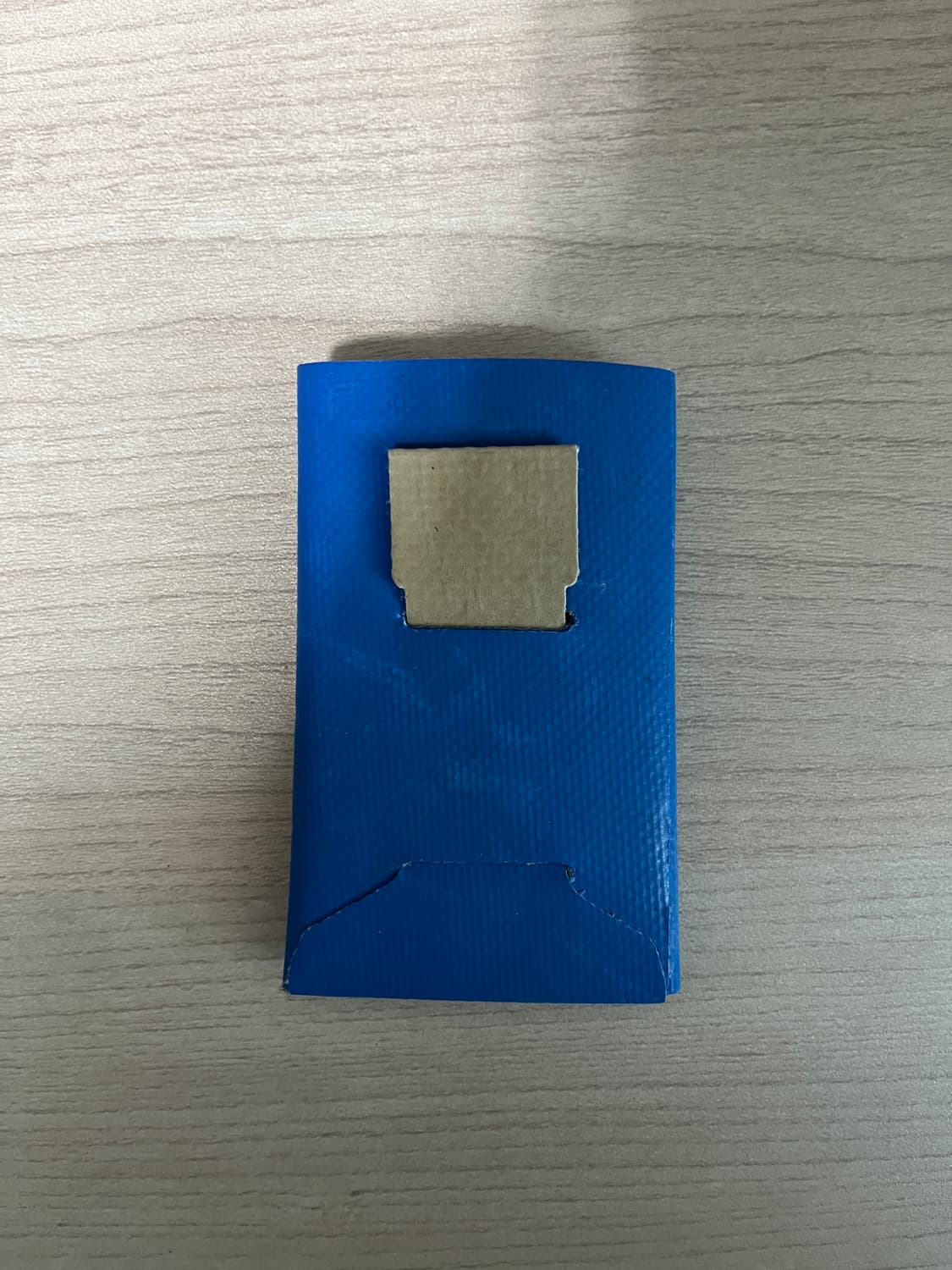 프라이탁 무크지 로얄블루 명함 카드지갑 상품이미지2