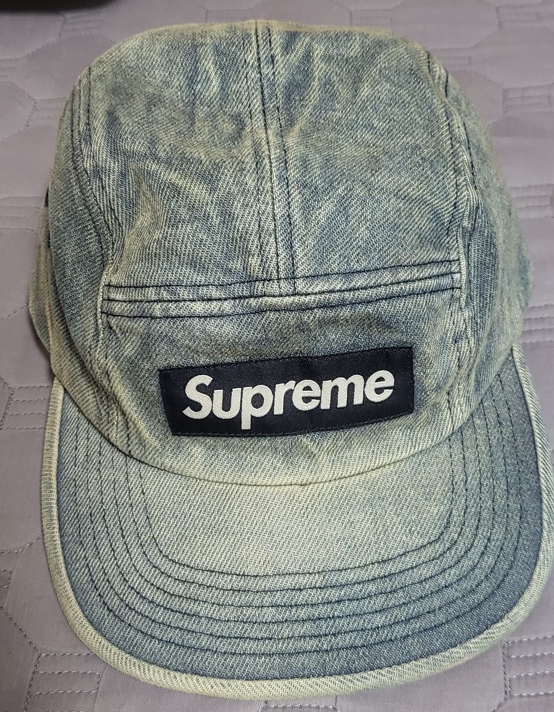 슈프림 데님캠프캡 25fw 상품이미지3