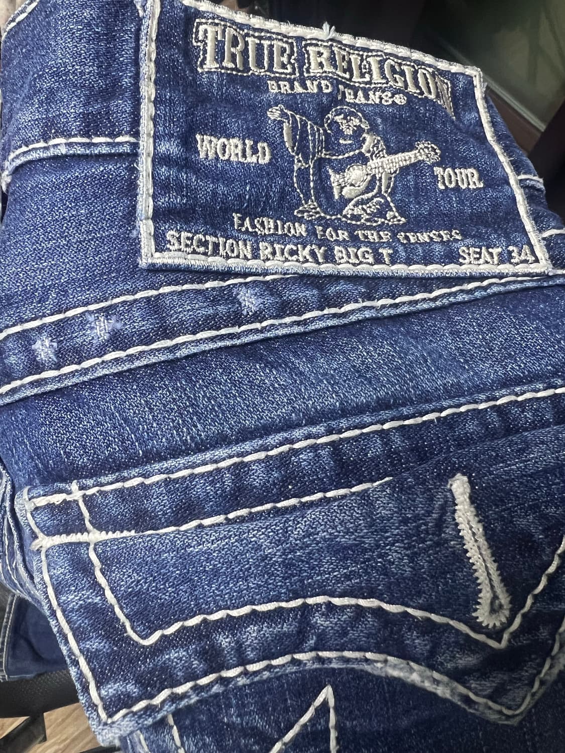 트루릴리전 Ricky big T 팬츠 상품이미지3