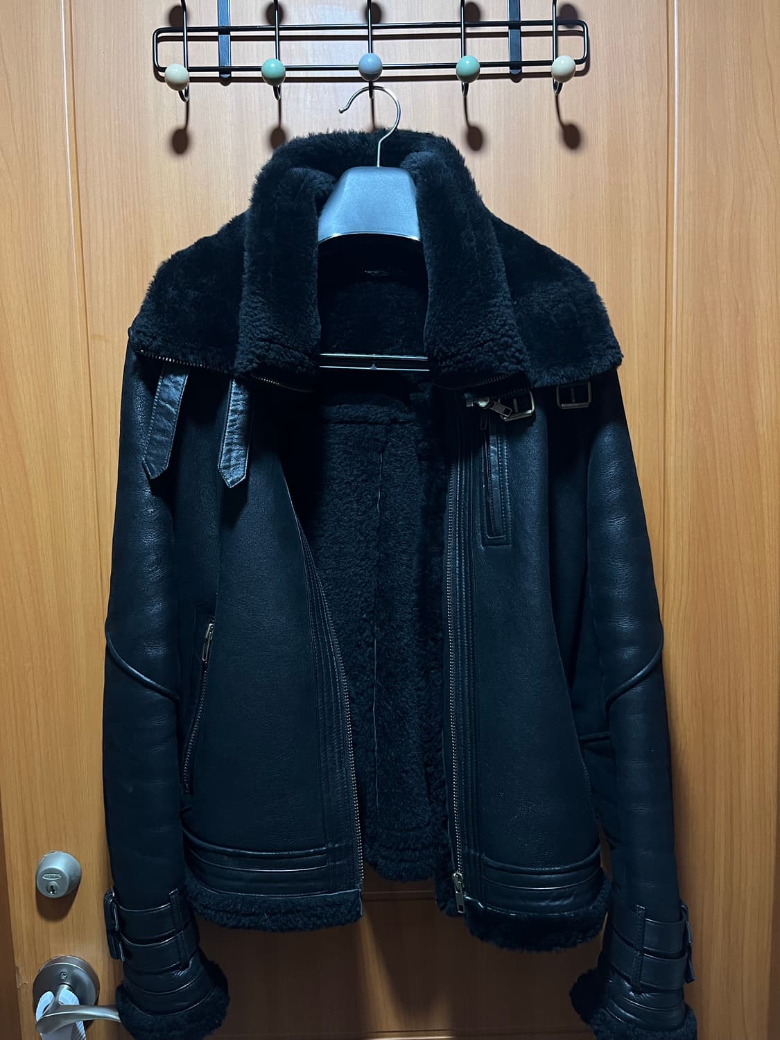 광희시장 리얼 무스탕 버버리 브로섬 더블넥 스타일 상품이미지6