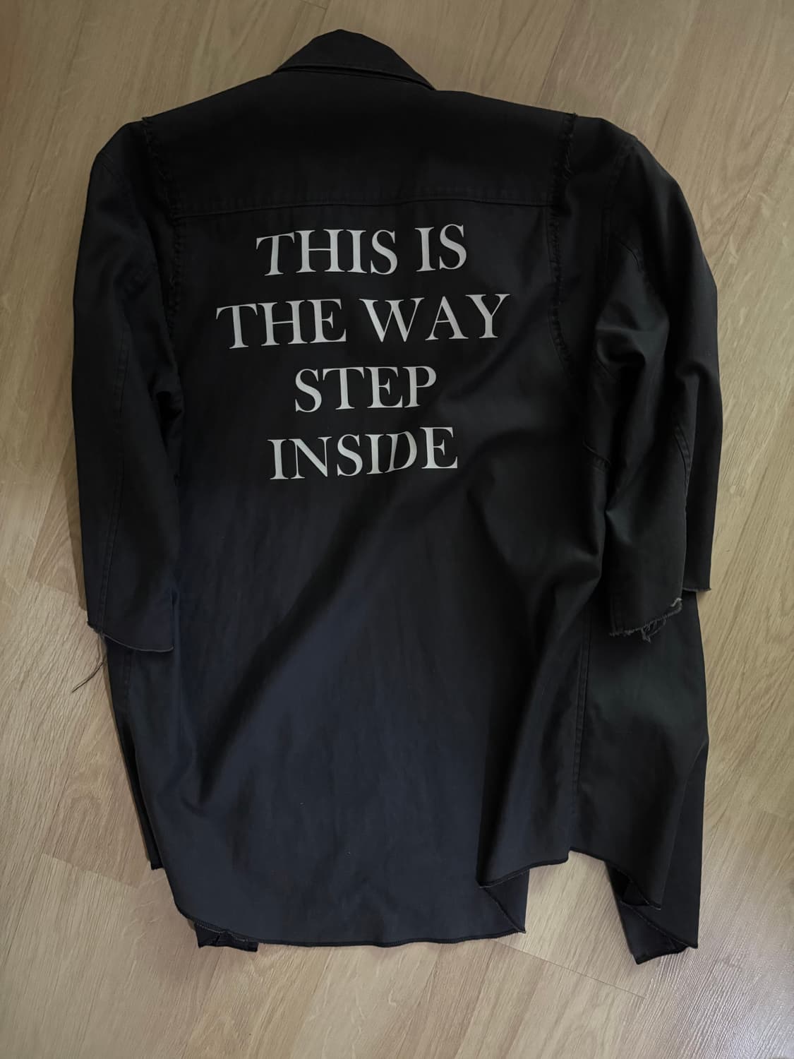 언더커버 16ss 컷오프 셔츠 상품이미지3